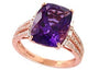 14K EFFY RG 6.15 CT Amethyst Ring