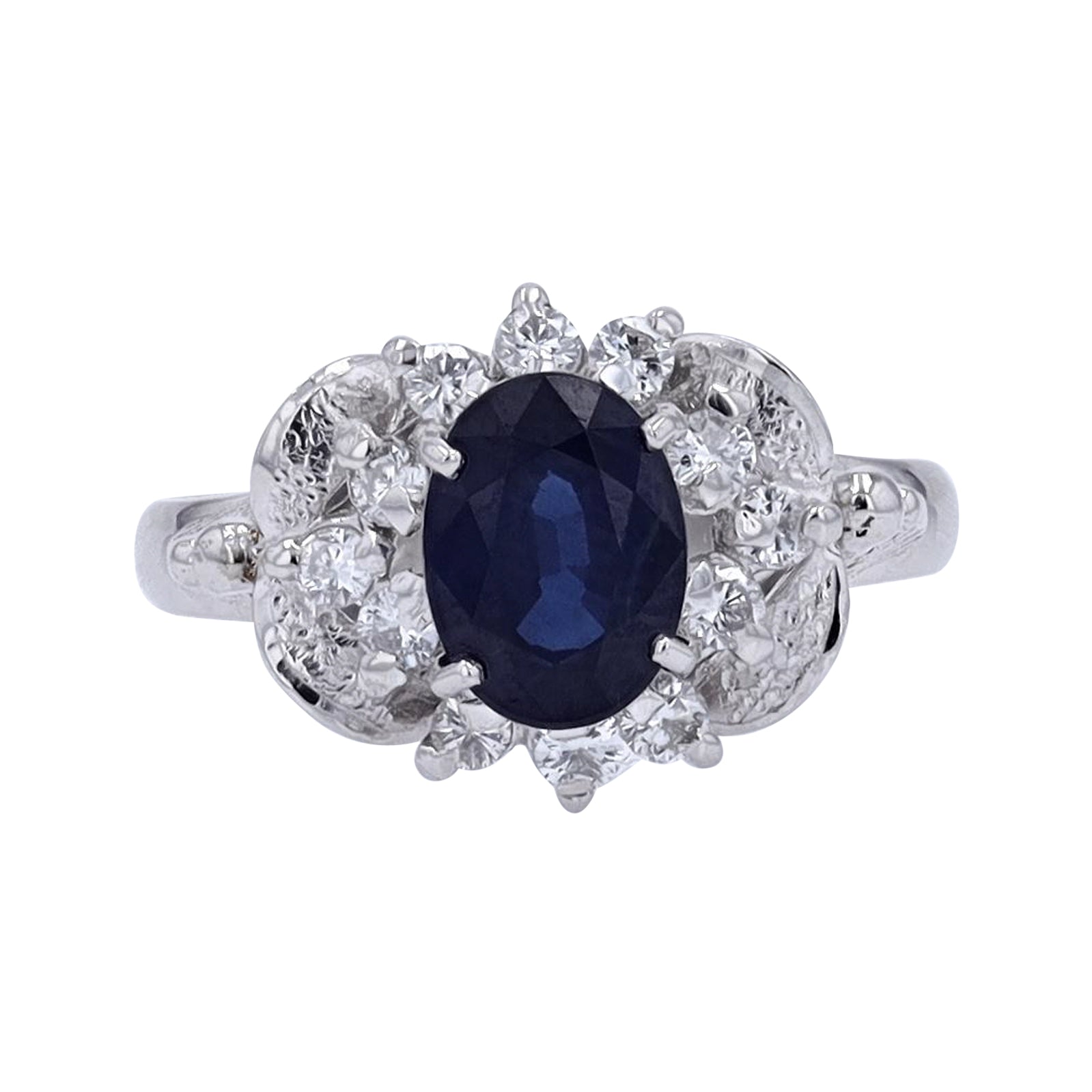 PT850 1.81 CT Sapphire Center Ring