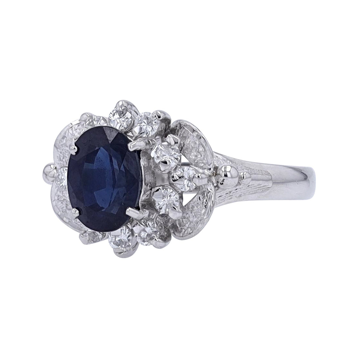 PT850 1.81 CT Sapphire Center Ring