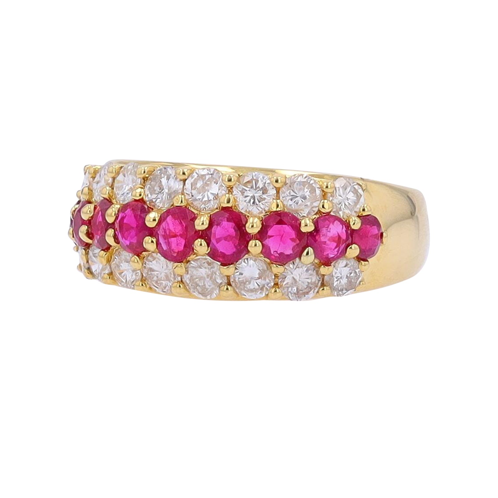 18K YG 1 CTW Ruby & Diamond Ring<p><strong>$749</p></strong>