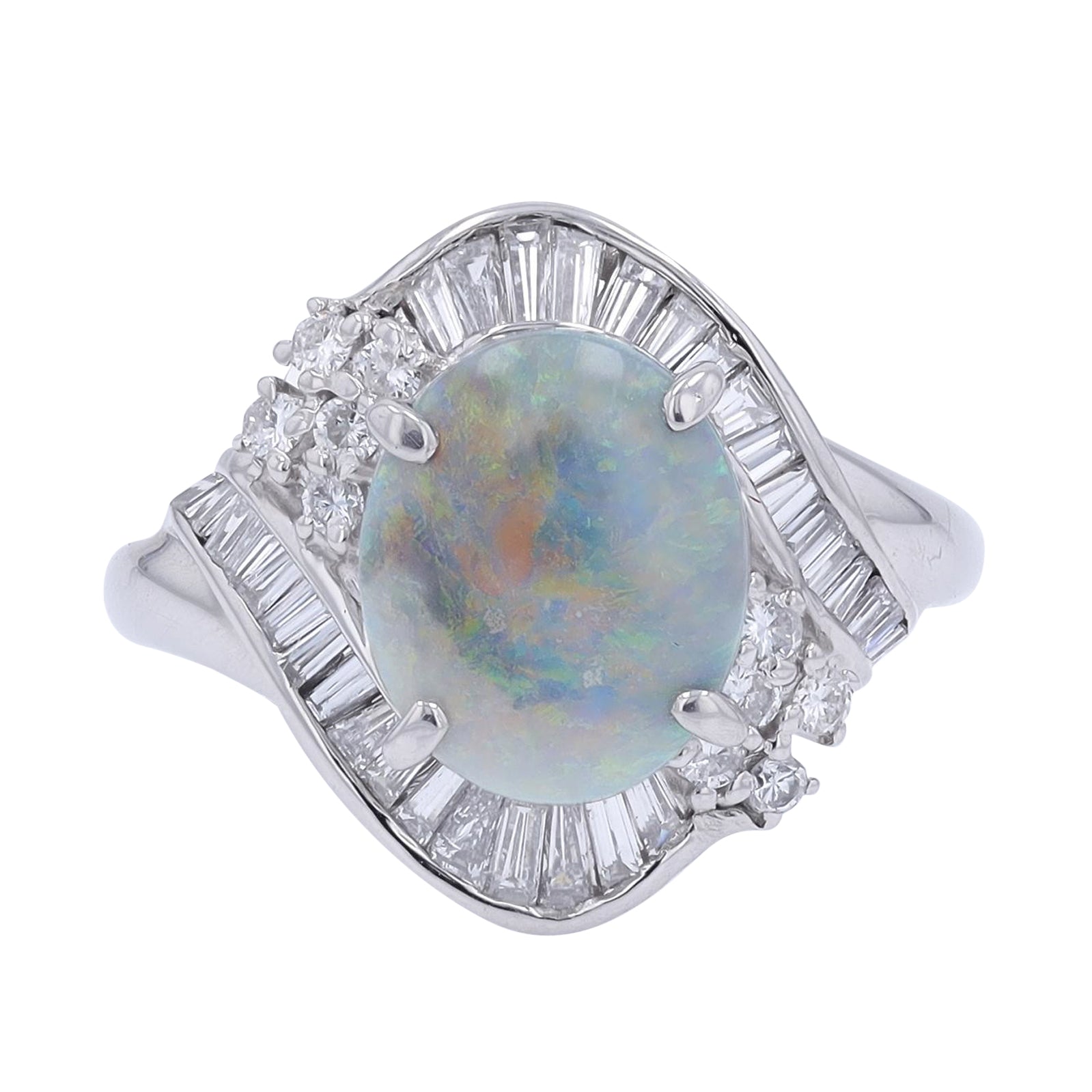 PT900 1.73 CT Opal Ring