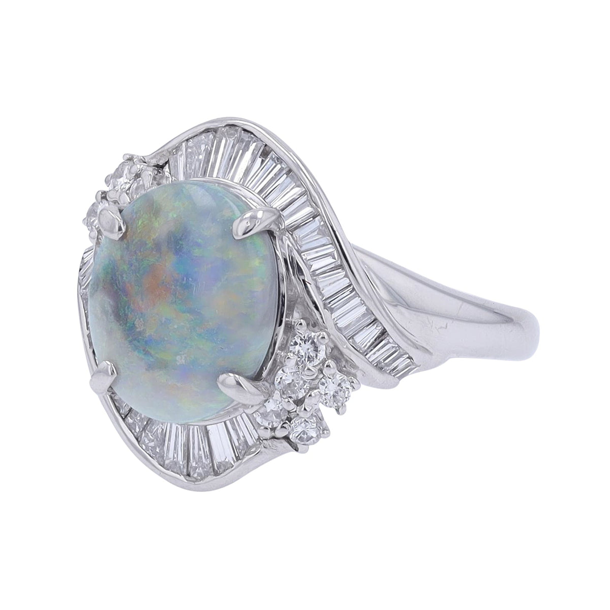 PT900 1.73 CT Opal Ring