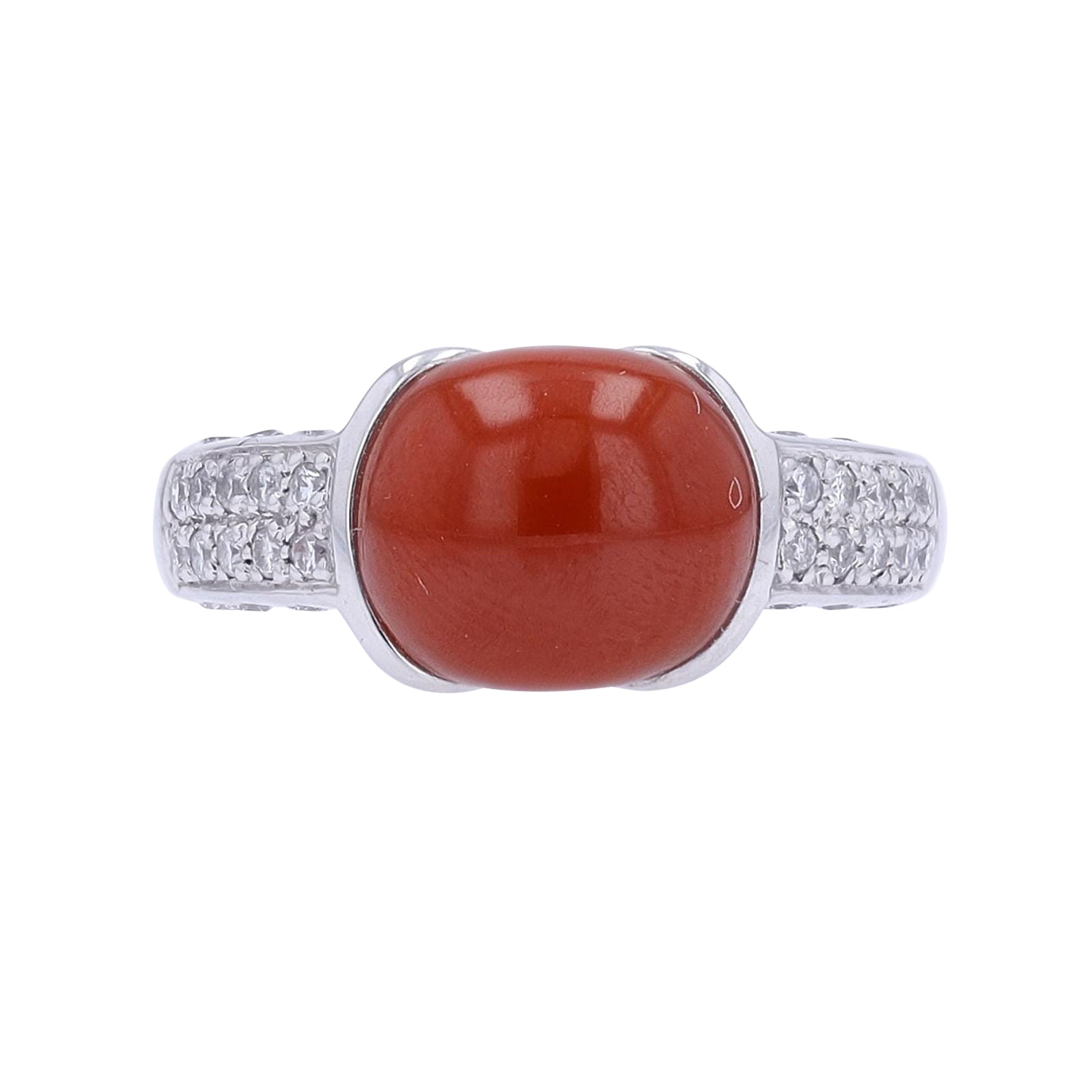 PT900 Coral Center Ring
