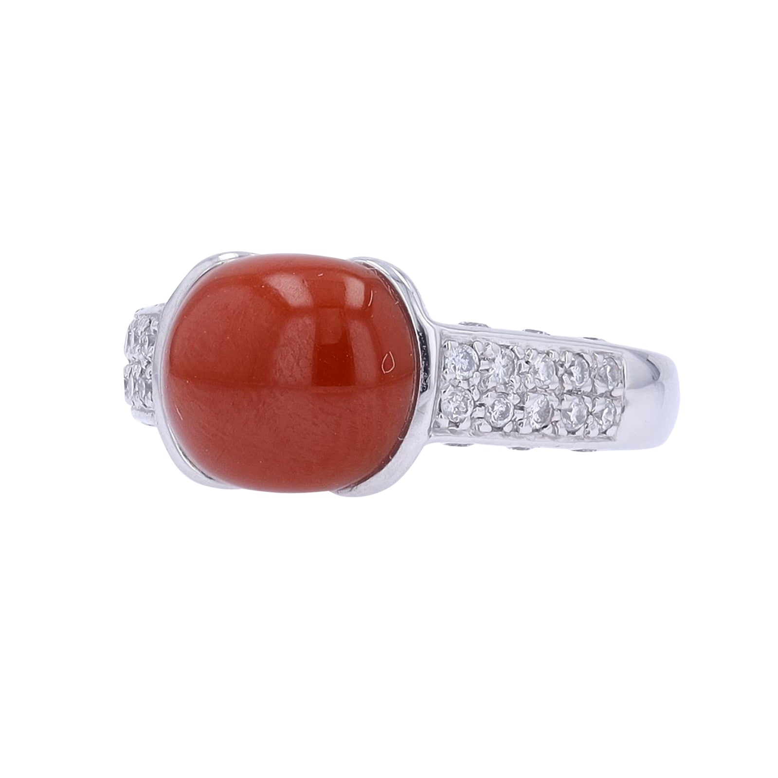 PT900 Coral Center Ring