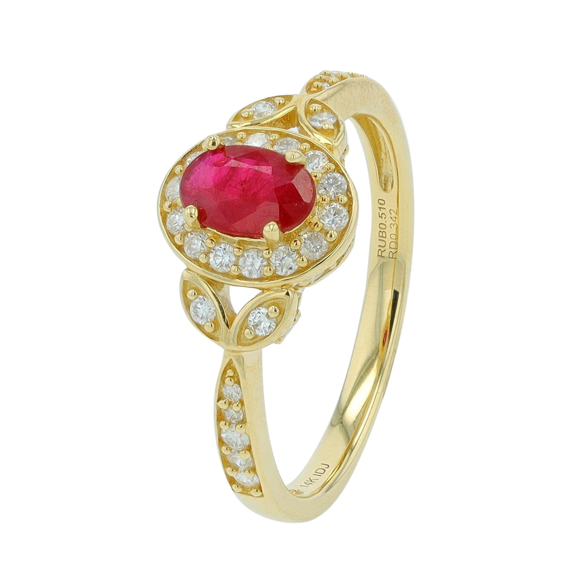 14K Gemstone Ring<p><strong>More Colors Available</p></strong>