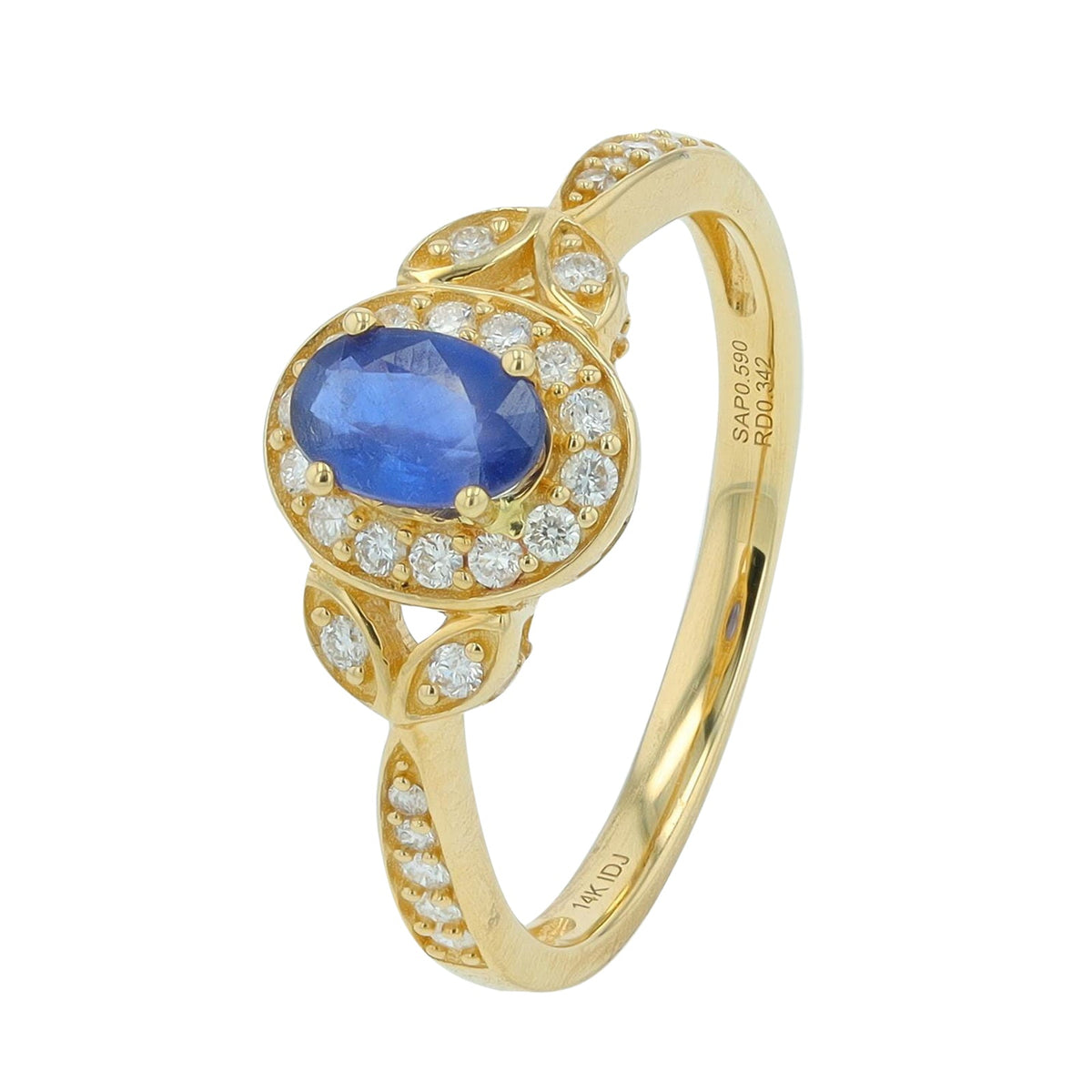14K Gemstone Ring<p><strong>More Colors Available</p></strong>