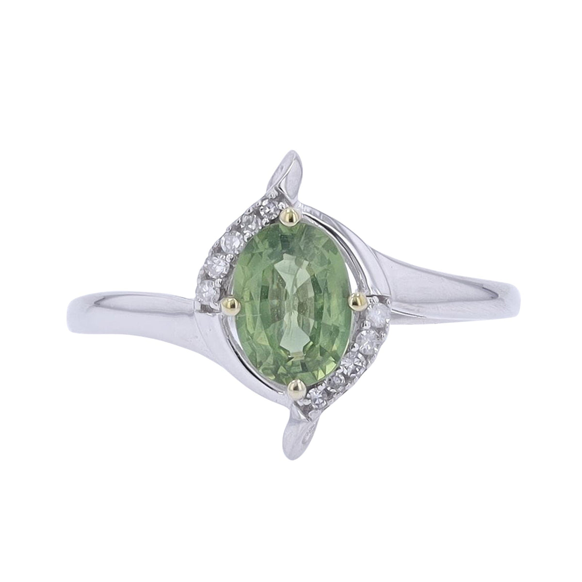 14K Gemstone & Diamond Ring<p><strong>More Colors Available</p></strong>