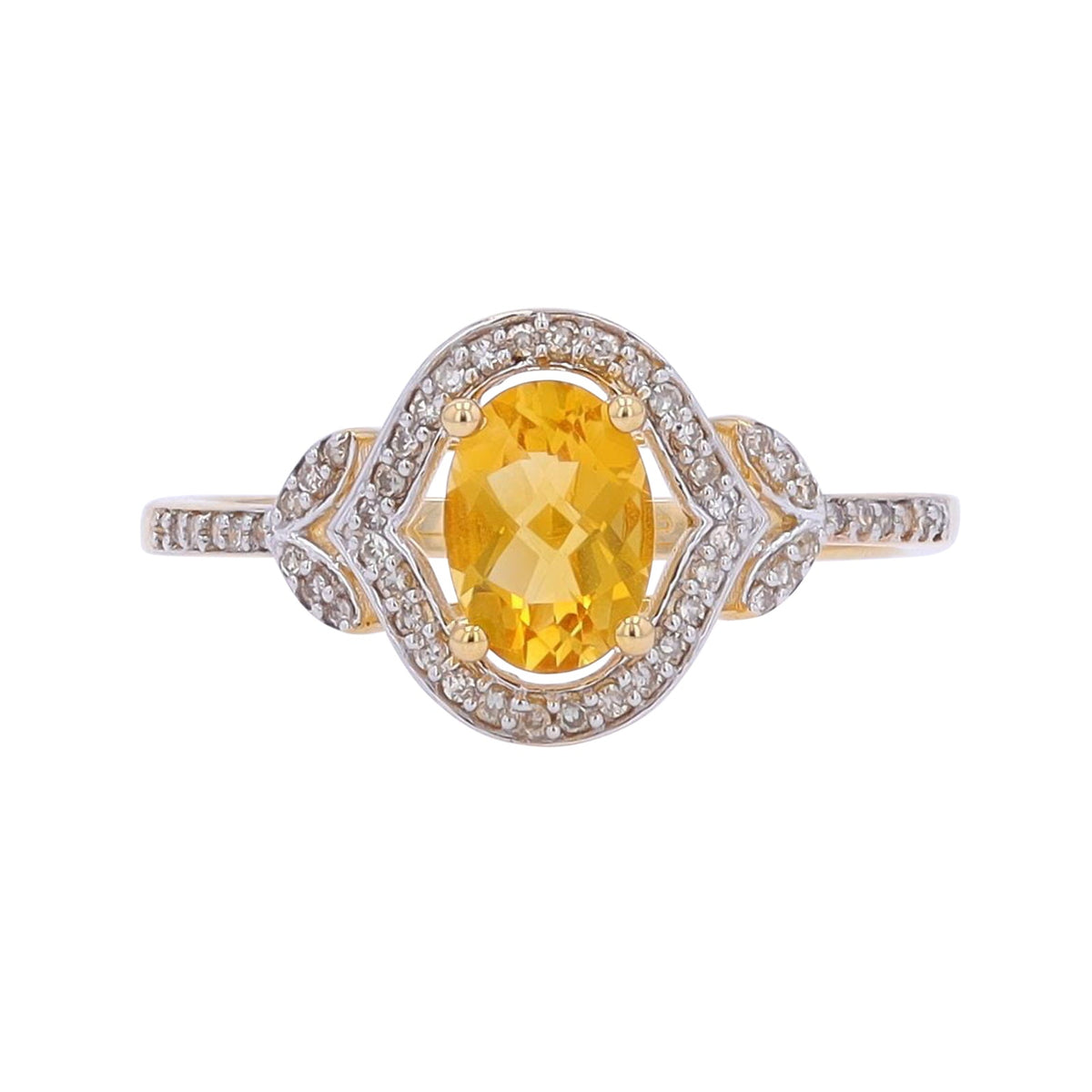 14K Gemstone Center Ring<p><strong>More Colors Available</p></strong>