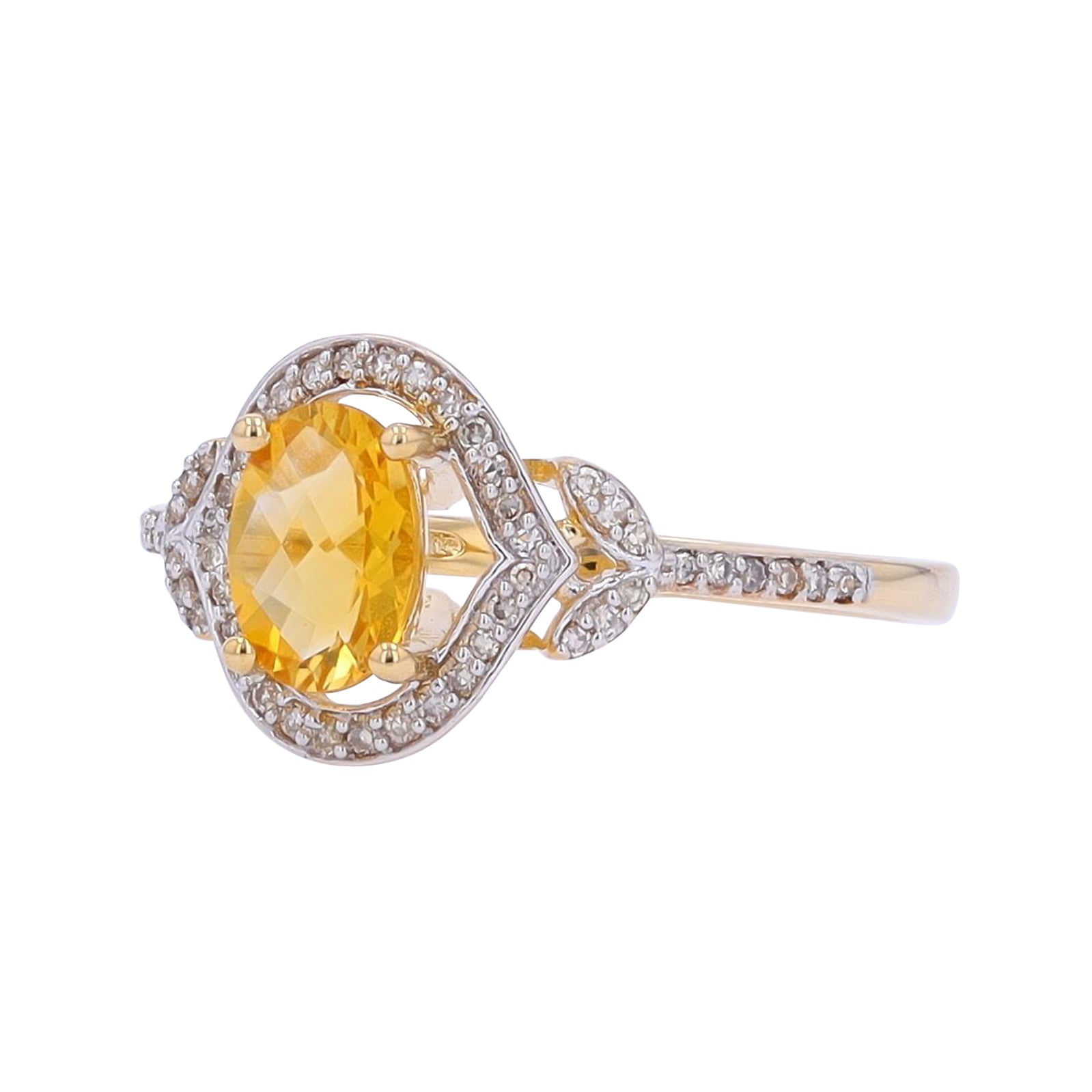 14K Gemstone Center Ring<p><strong>More Colors Available</p></strong>