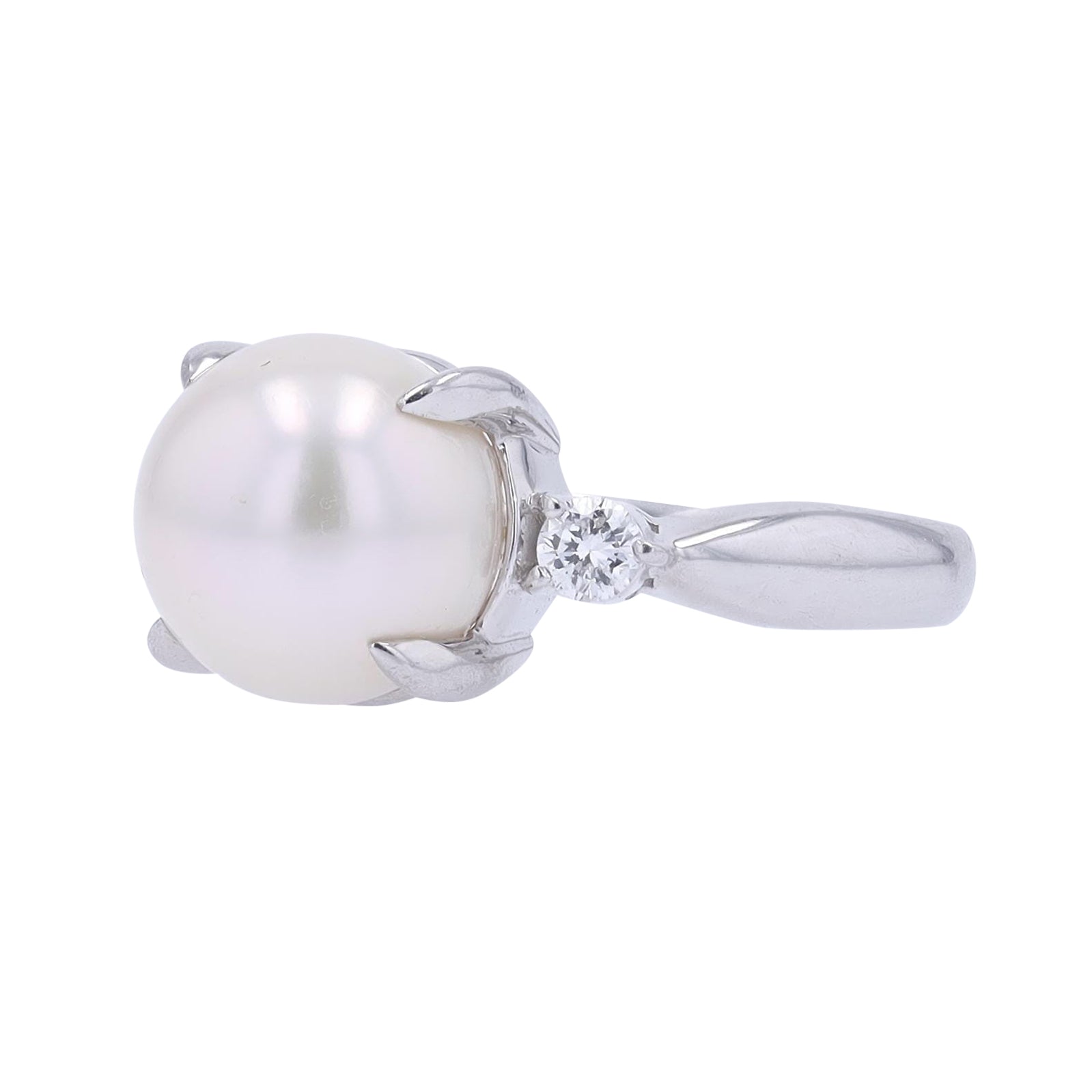 PT900 9.15MM Pearl Center Ring