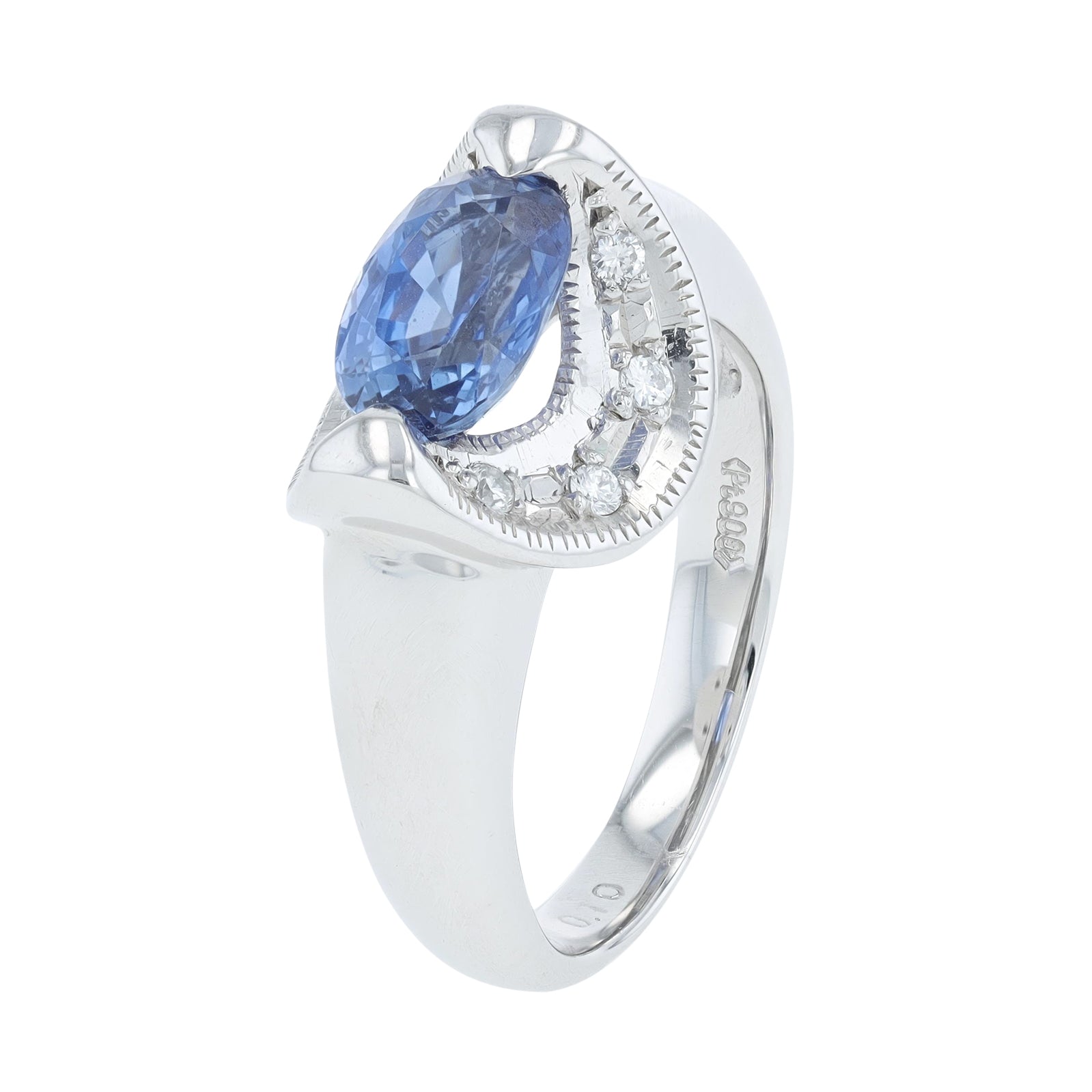 PT900 1.76 CT Sapphire Ring