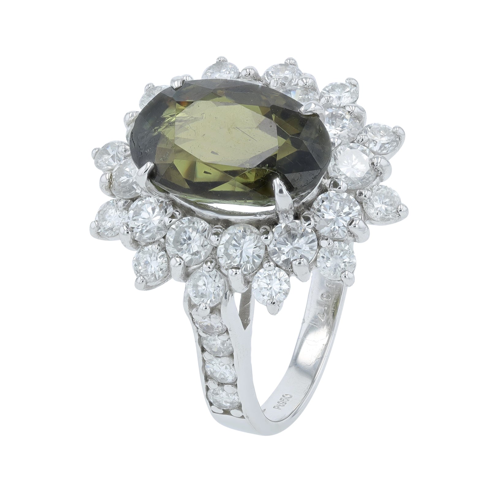 PT850 4.08 CT Alexandrite Ring<p><strong>GIA Available</p></strong>