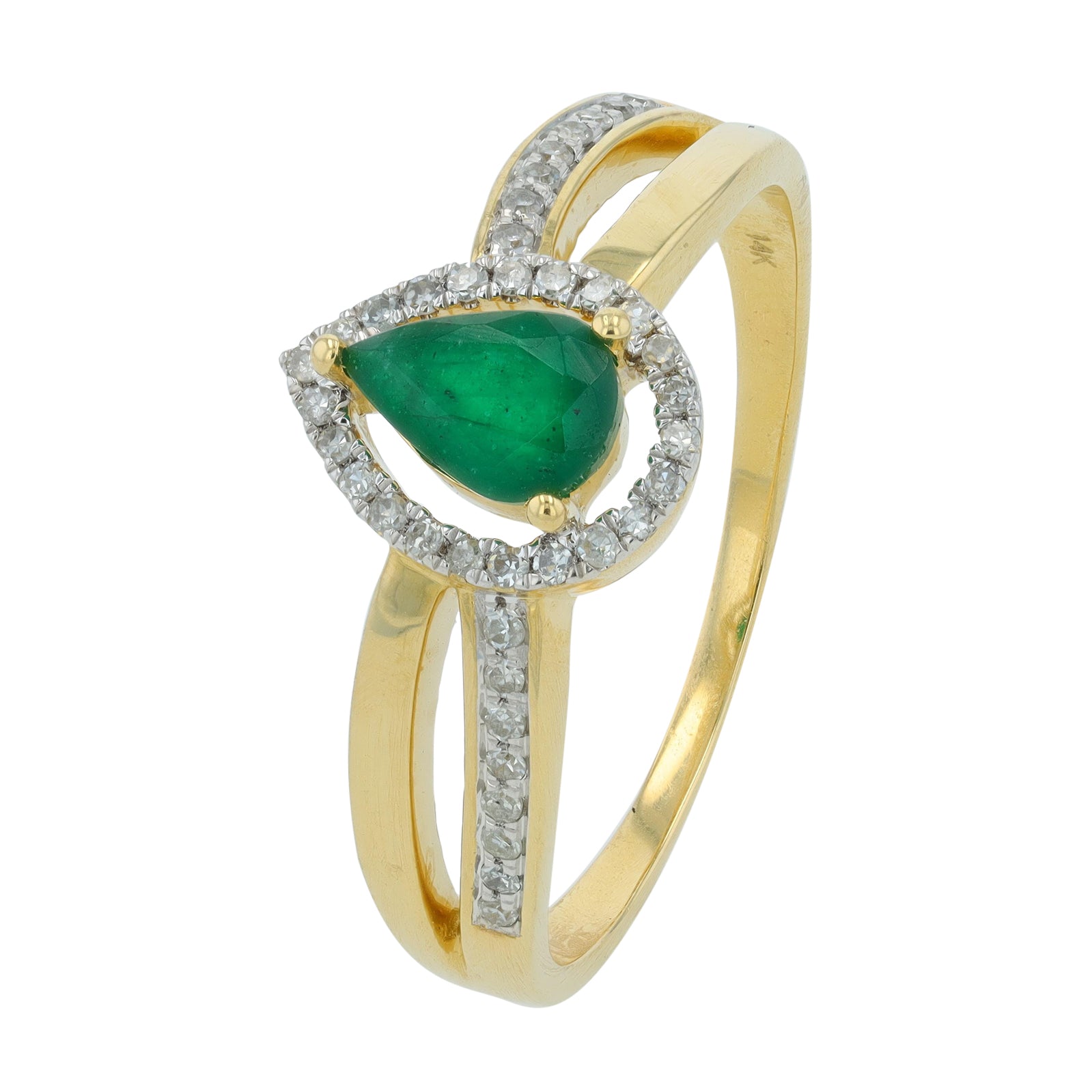 14K .45 CT Gemstone Ring<p><strong>More Colors Available</p></strong>