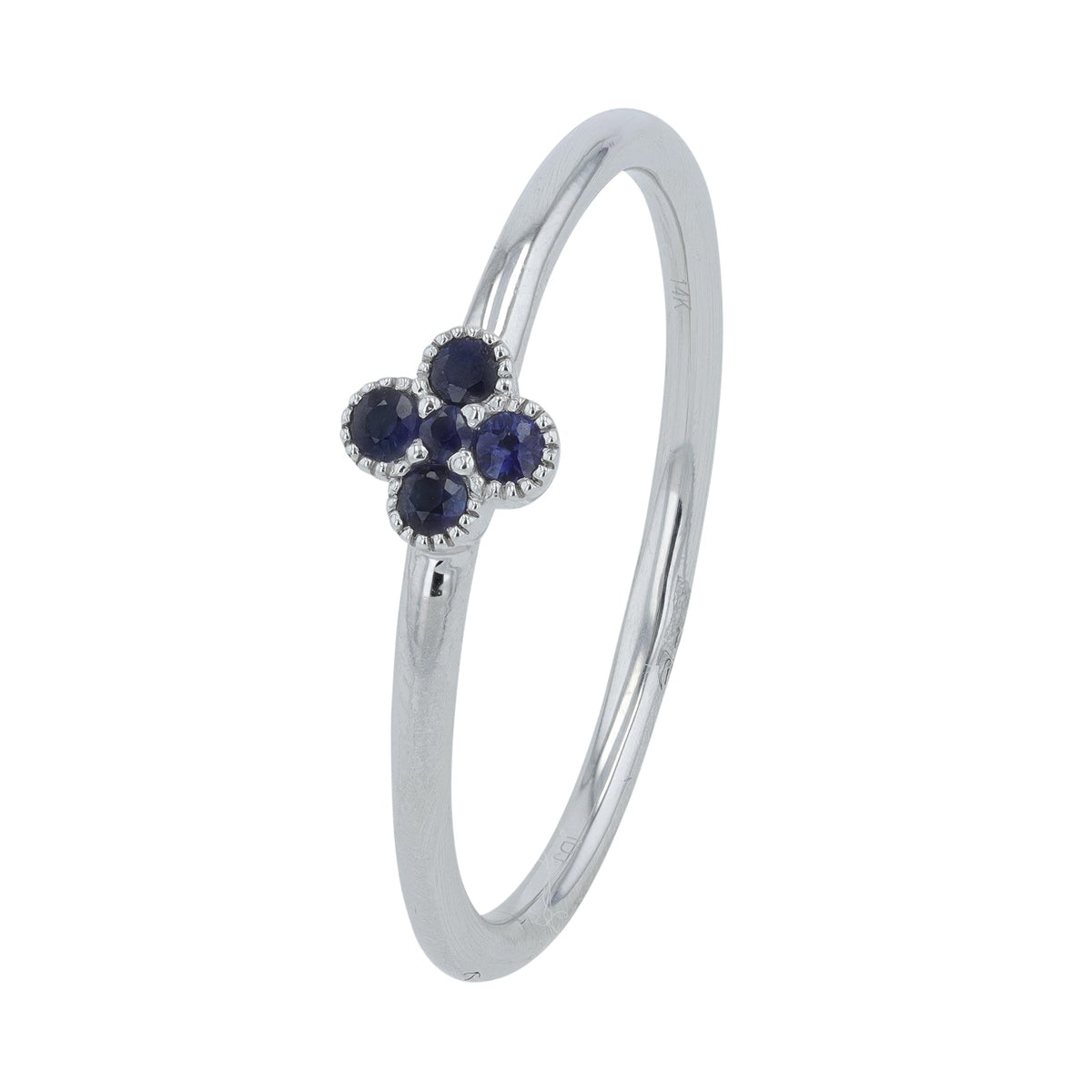 14K Four Stone Gemstone Ring<p><strong>More Colors Available</p></strong>