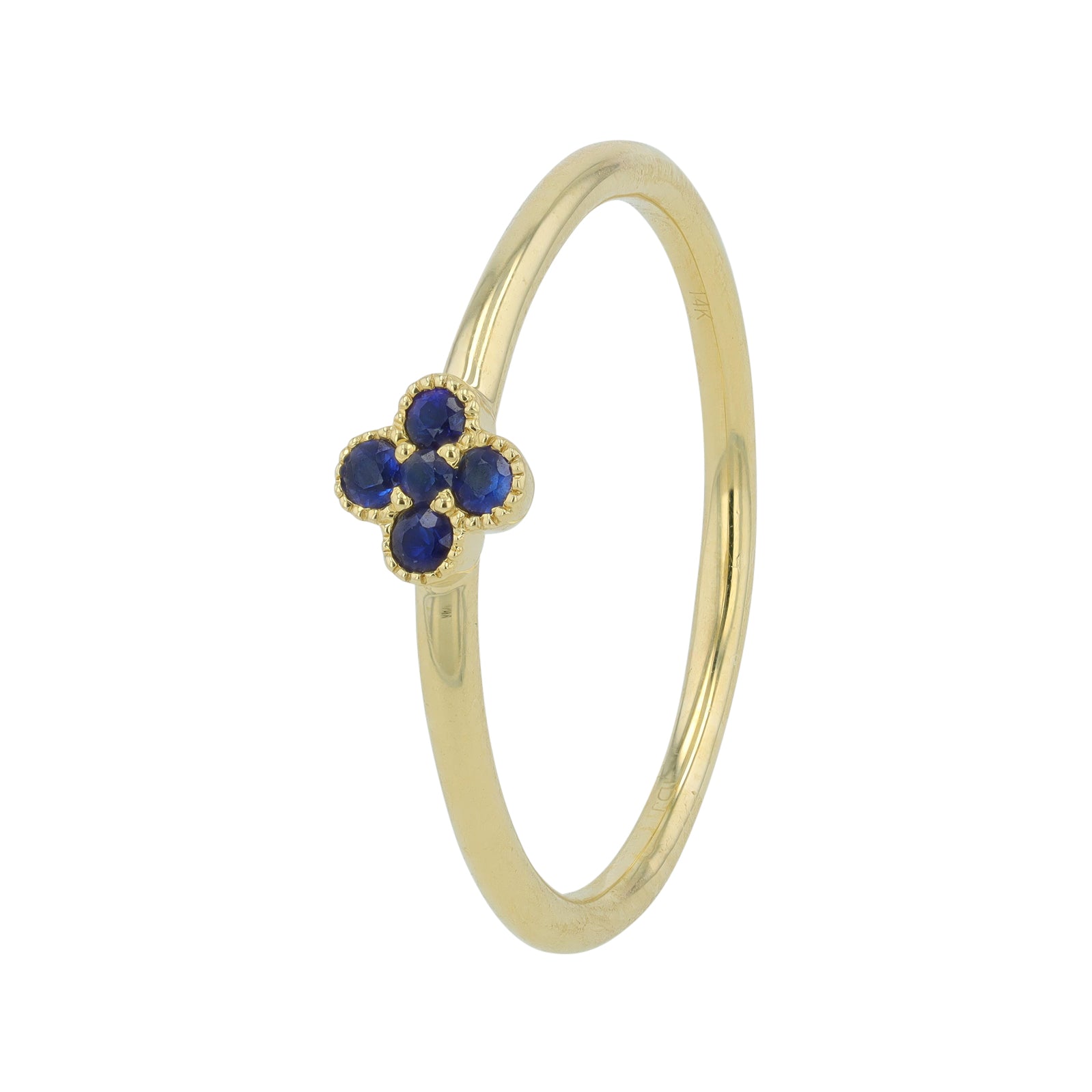 14K Four Stone Gemstone Ring<p><strong>More Colors Available</p></strong>