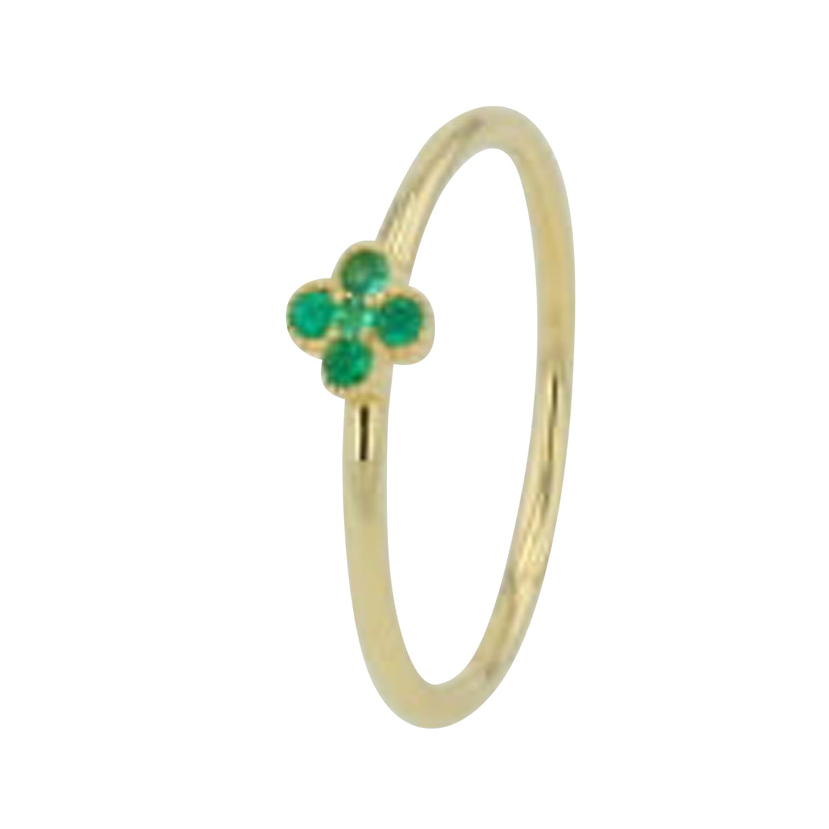 14K Four Stone Gemstone Ring<p><strong>More Colors Available</p></strong>
