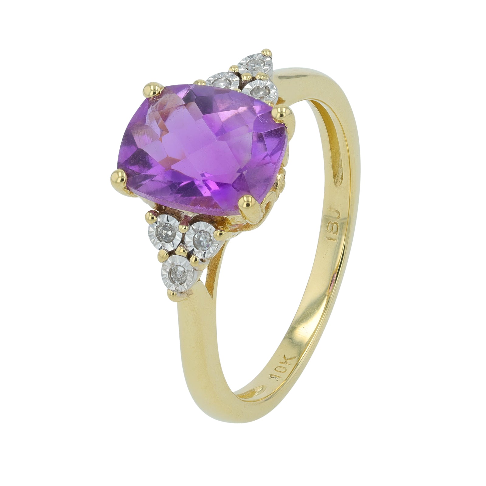 10K Gemstone Ring<p><strong>More Colors Available</p></strong>