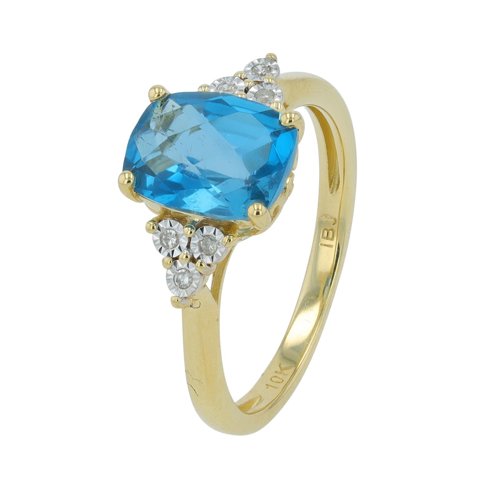 10K Gemstone Ring<p><strong>More Colors Available</p></strong>