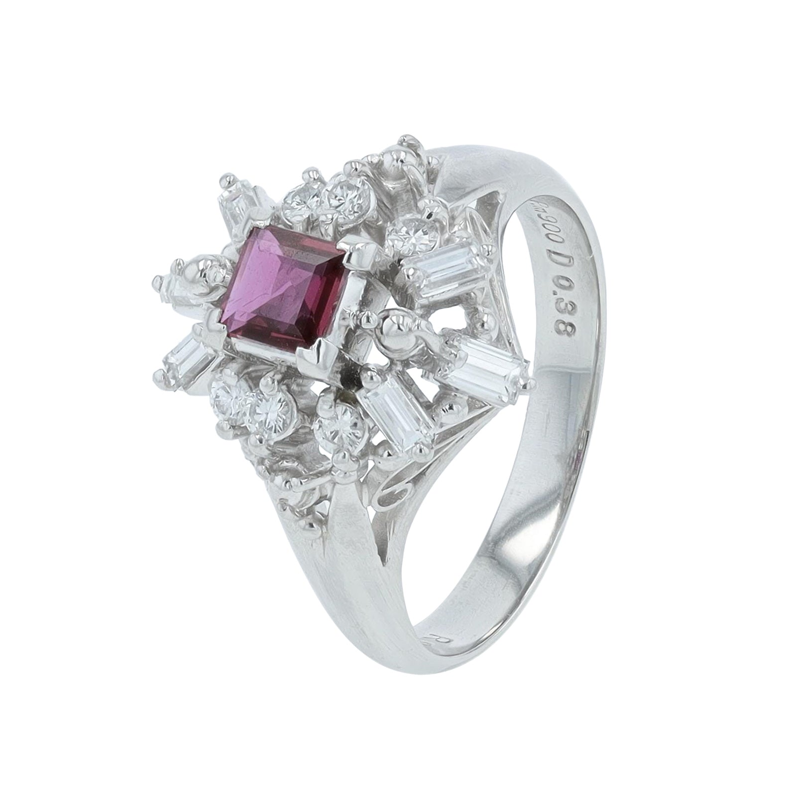 PT900 .32 CT Ruby Ring