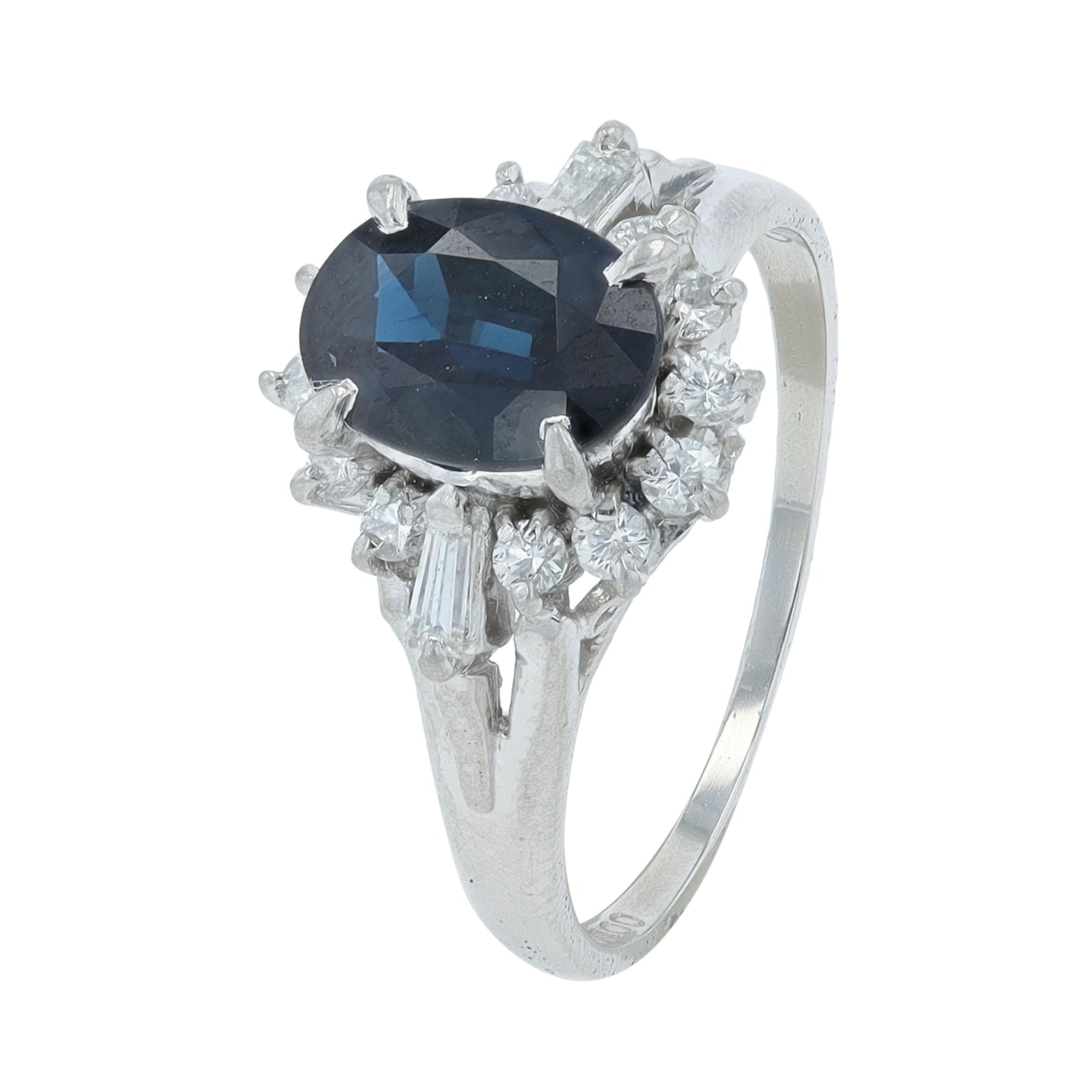 PT900 1.42 CT Sapphire Ring