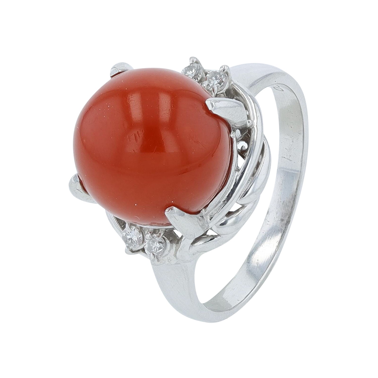 PT900 10.7 MM Coral Ring