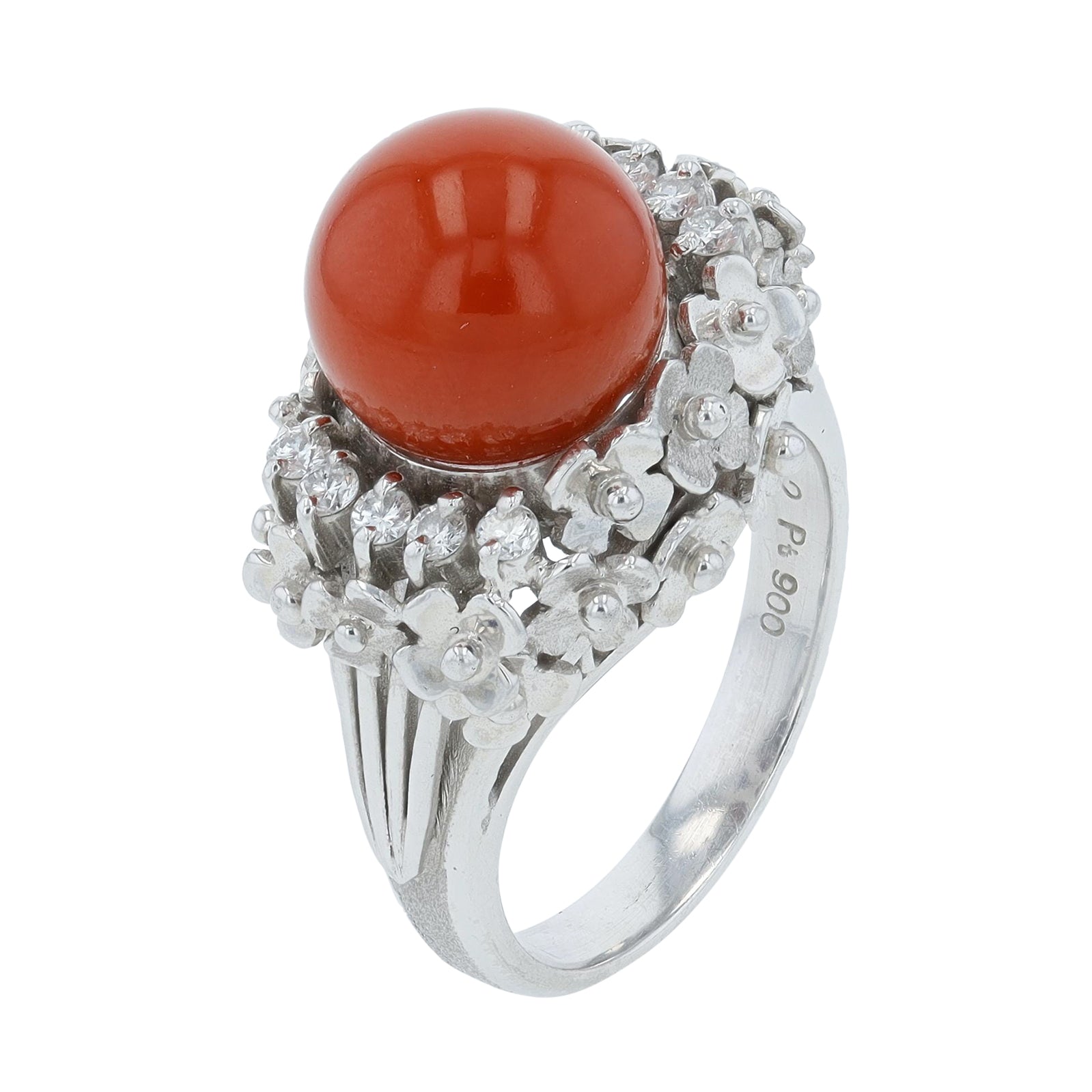 PT900 10MM Corall Ring