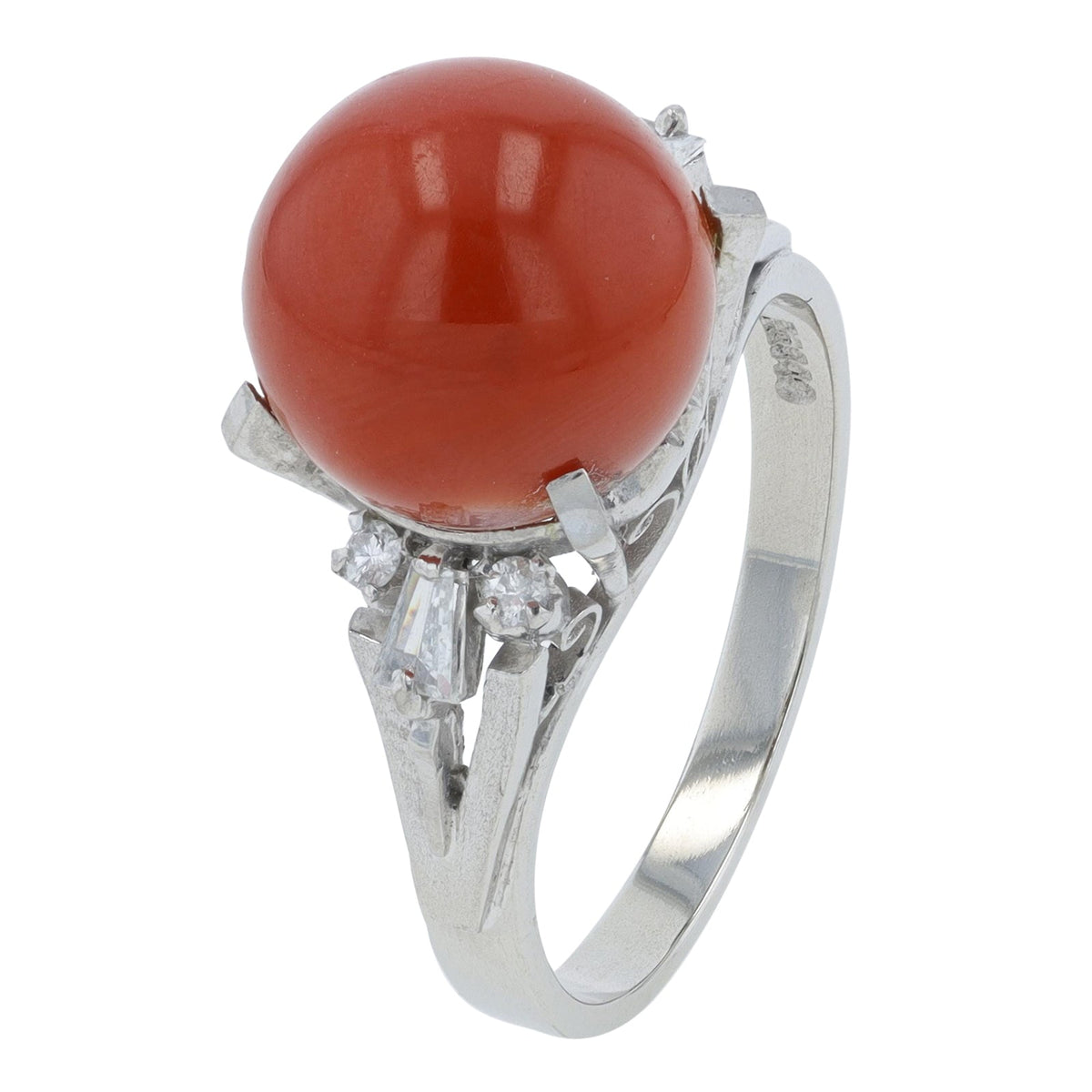 PT900 10.39 MM Coral Ring