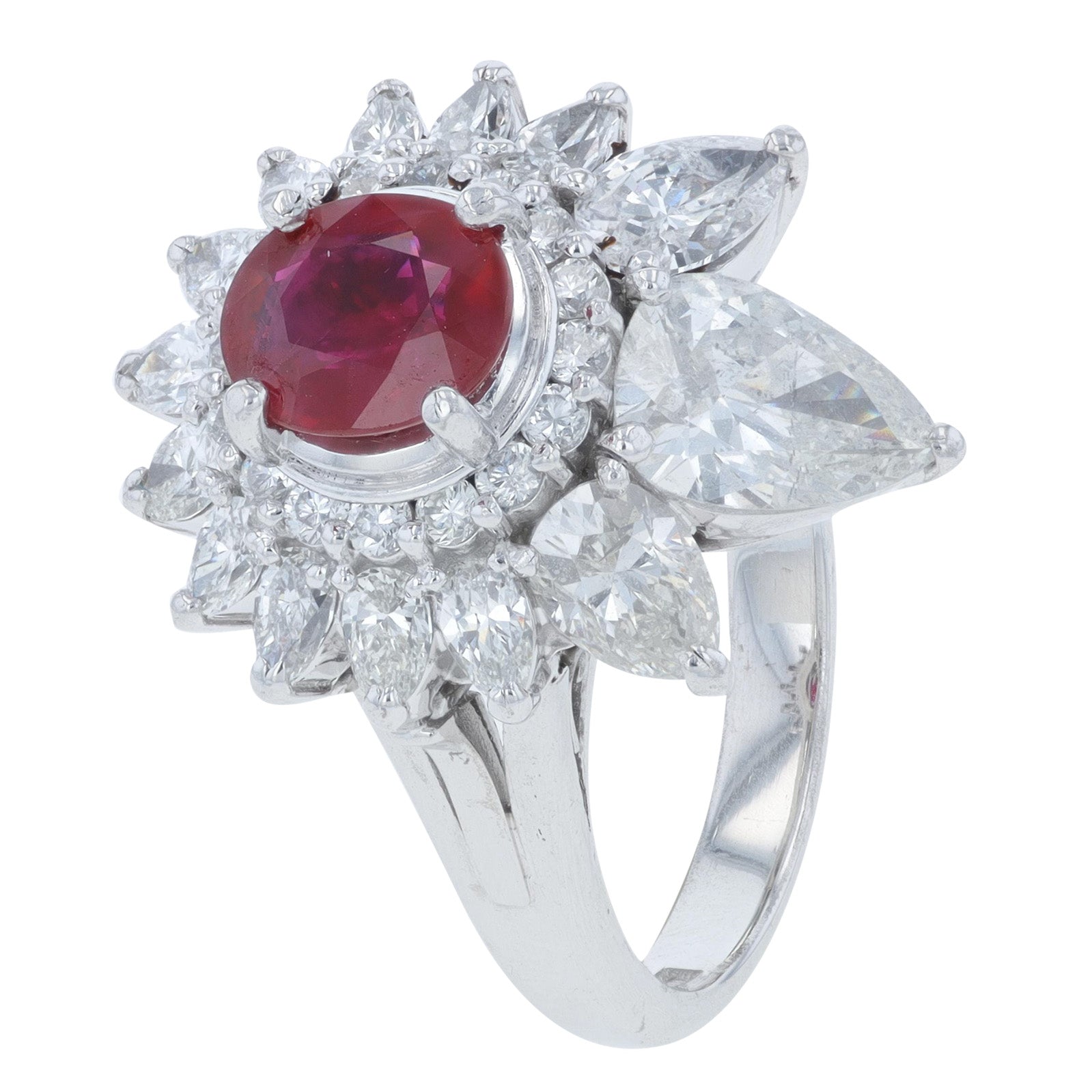 PT900 1.01 CT Ruby Ring