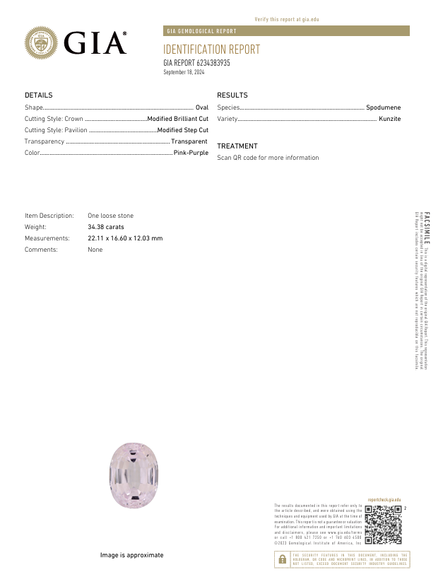 PT900 34.38 CT Kunzite Cocktail Ring<p><strong>GIA Available</p></strong>