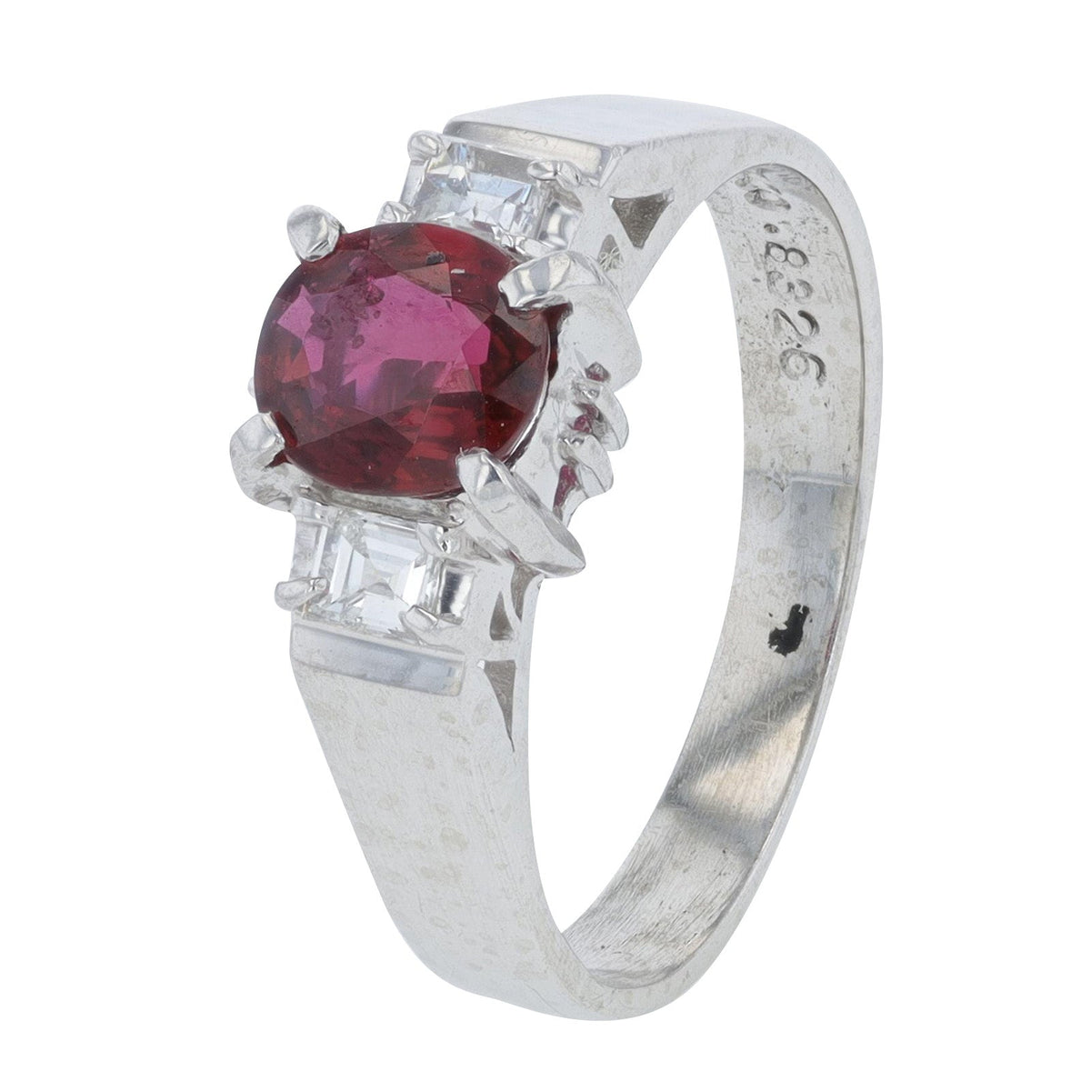 PT900 .778 CT Ruby Ring