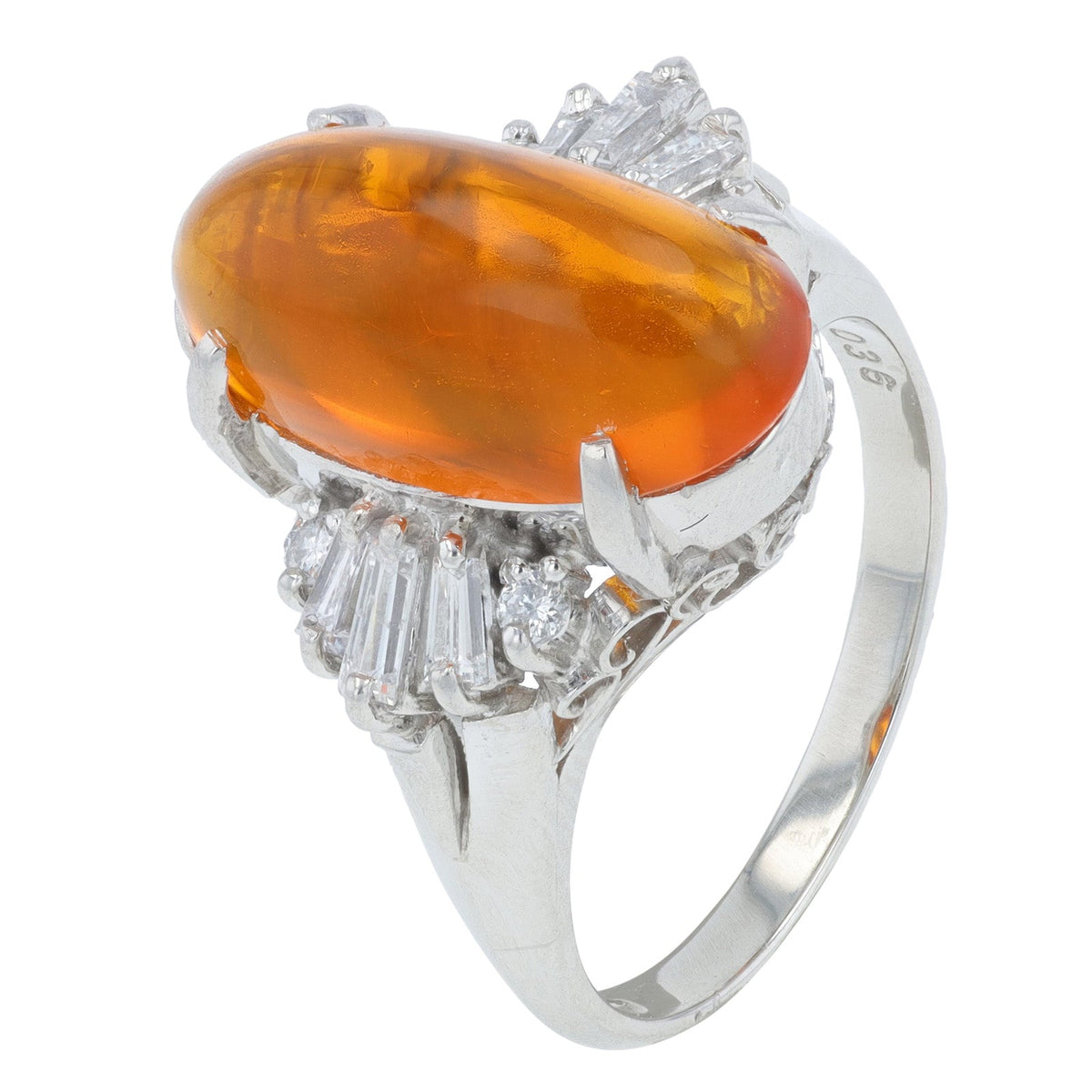 PT900 3.59 CT Opal Ring