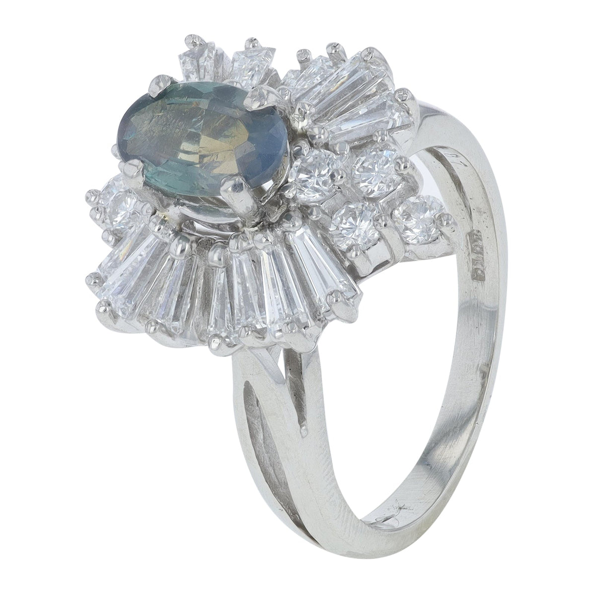 PT900 1.02 CT Alexandrite Center Ring<p><strong>GIA Available</p></strong>