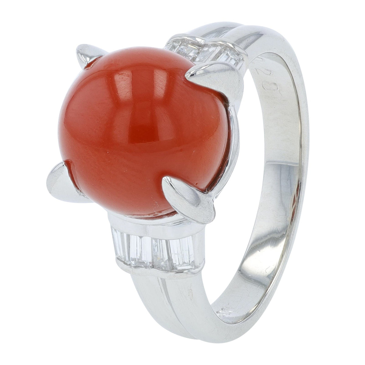 PT900 10.2 MM Coral Ring
