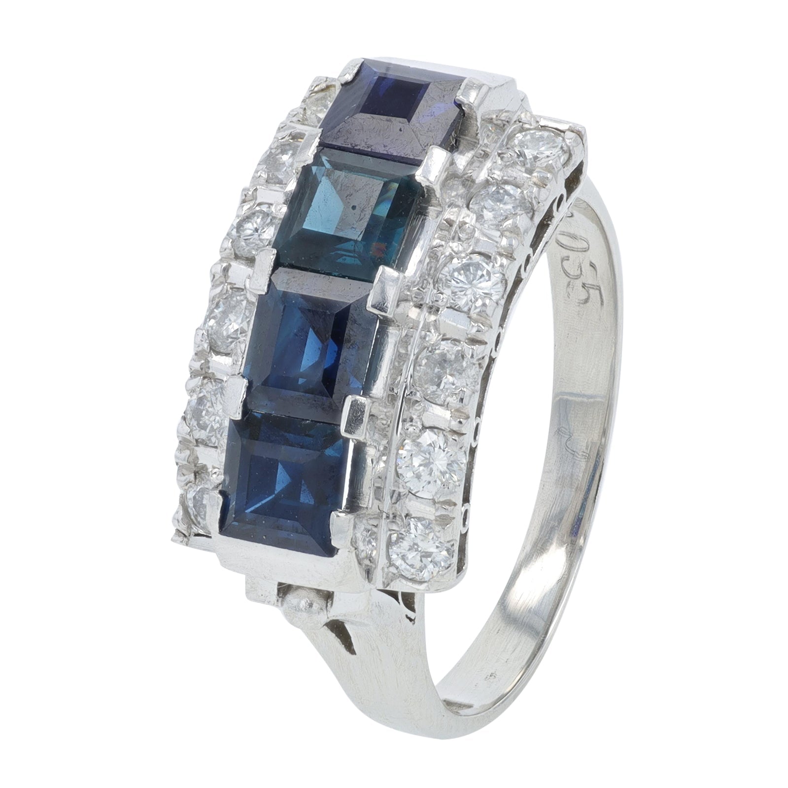 PT850 1.70 CTW Sapphire Ring