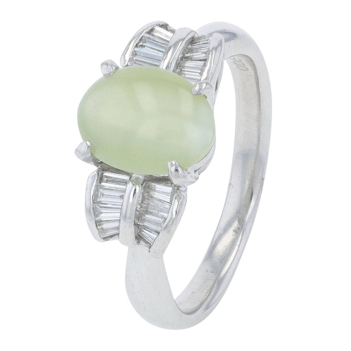 PT900 2.07 CT Cat's Eye Ring