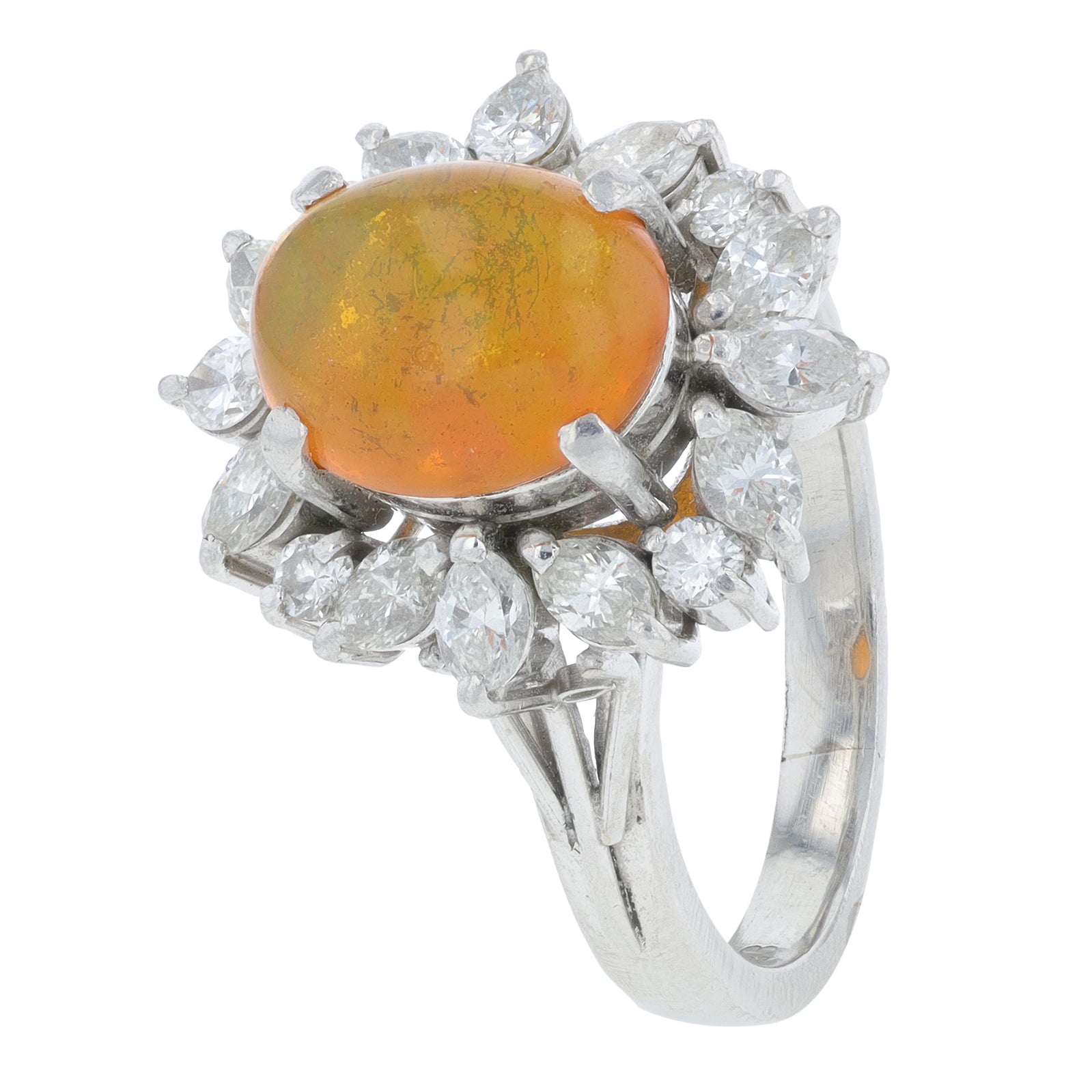 PT900 1.33 CT Fire Opal Ring