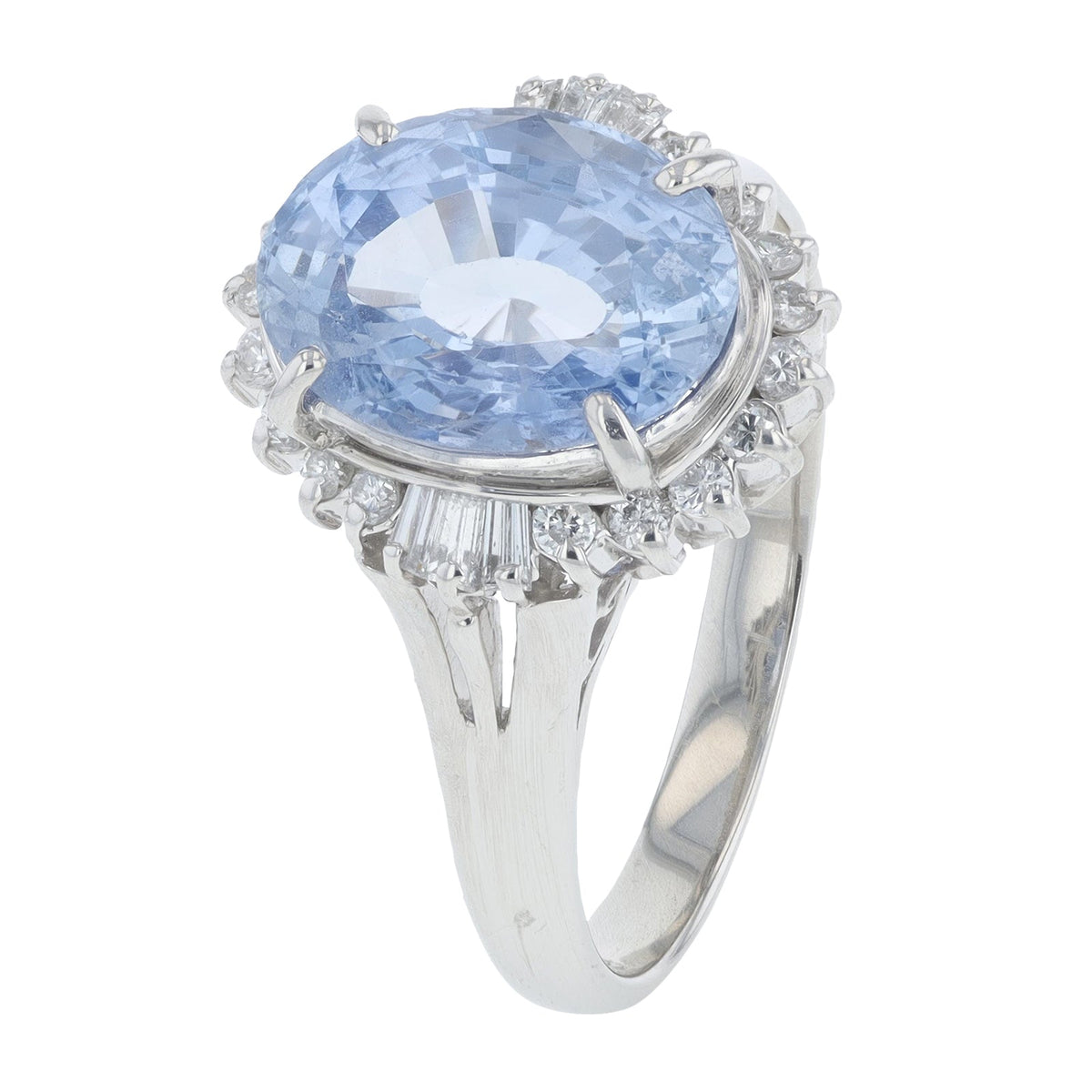 PT900 4.03 CT Sapphire Ring