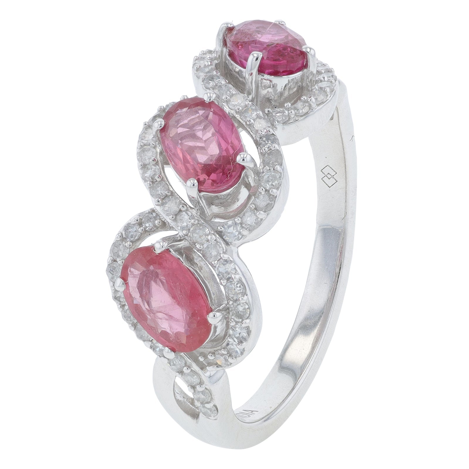 14K WG 1.80 CT Ruby Ring