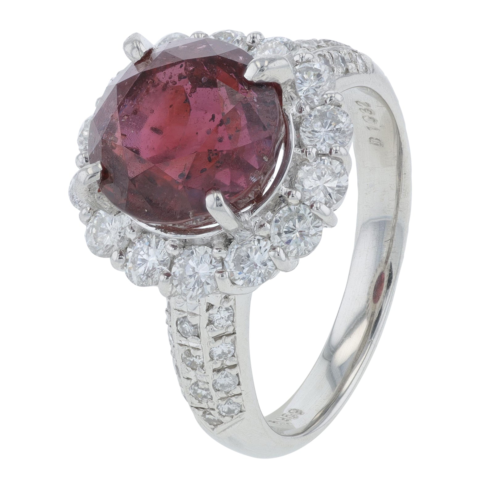 PT900 5.96 CT No Heat Ruby Ring<p><strong>GRJ Available</p></strong>