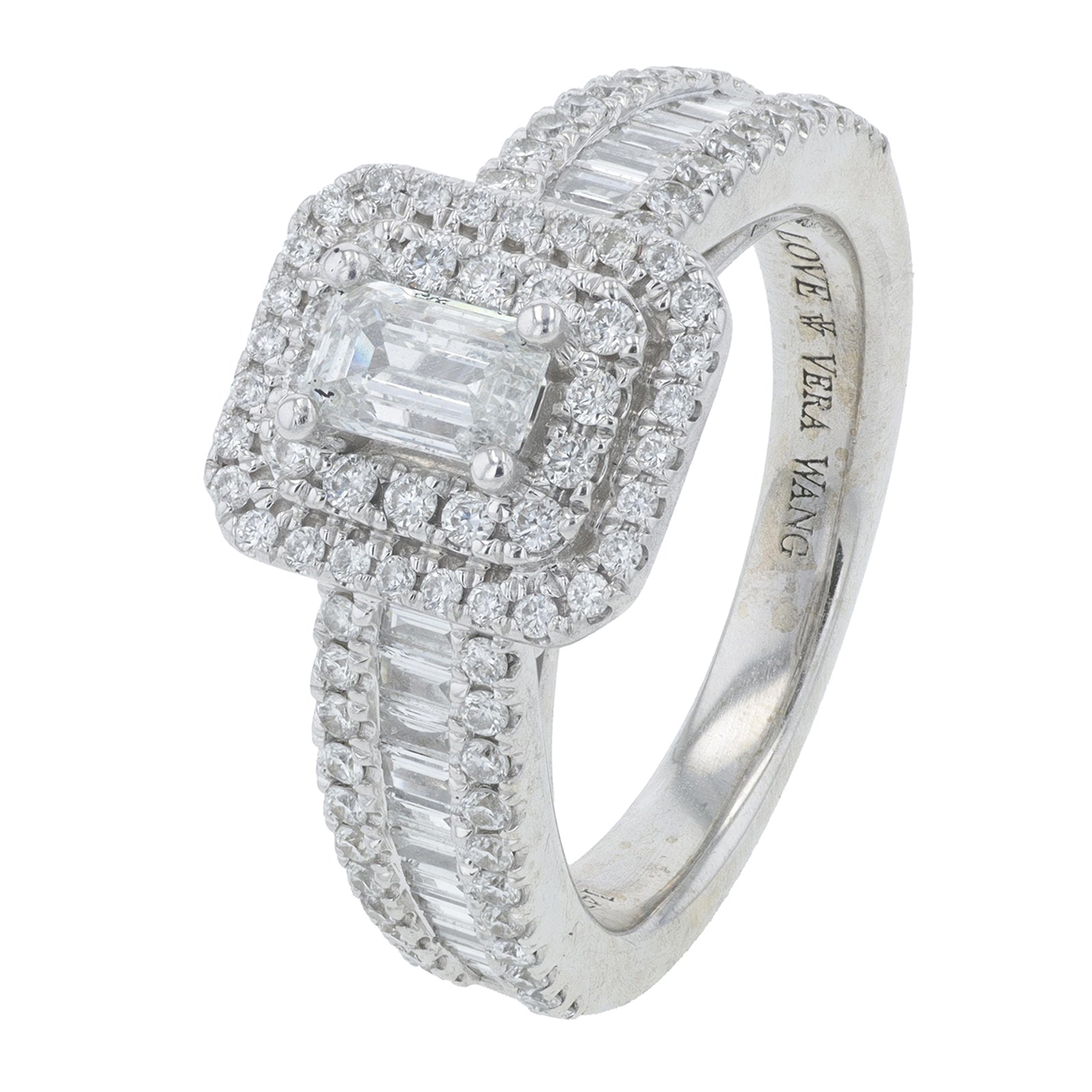 14K WG Vera Wang 1.83 CT Diamond Bridal Set