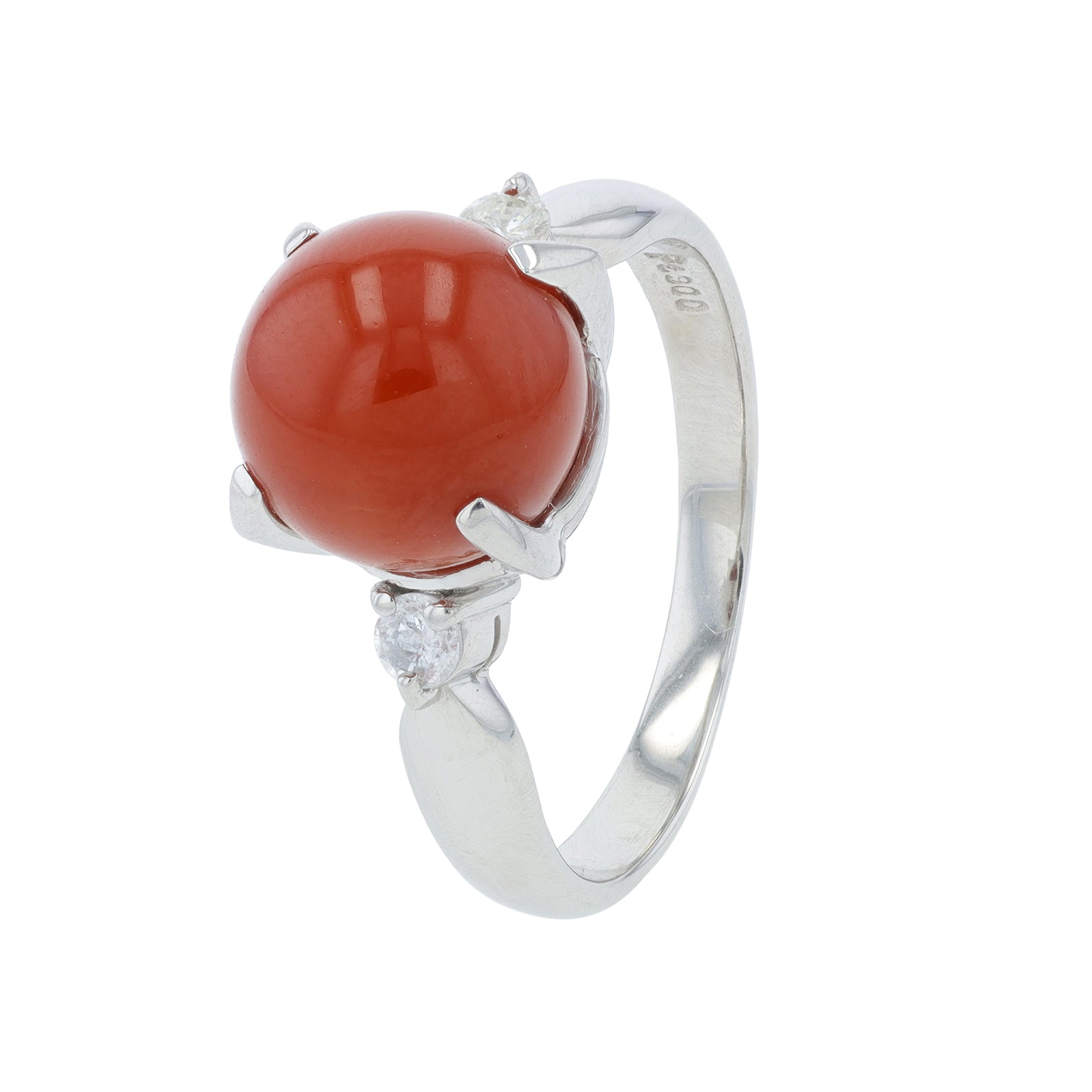 PT900 9 MM Coral Ring
