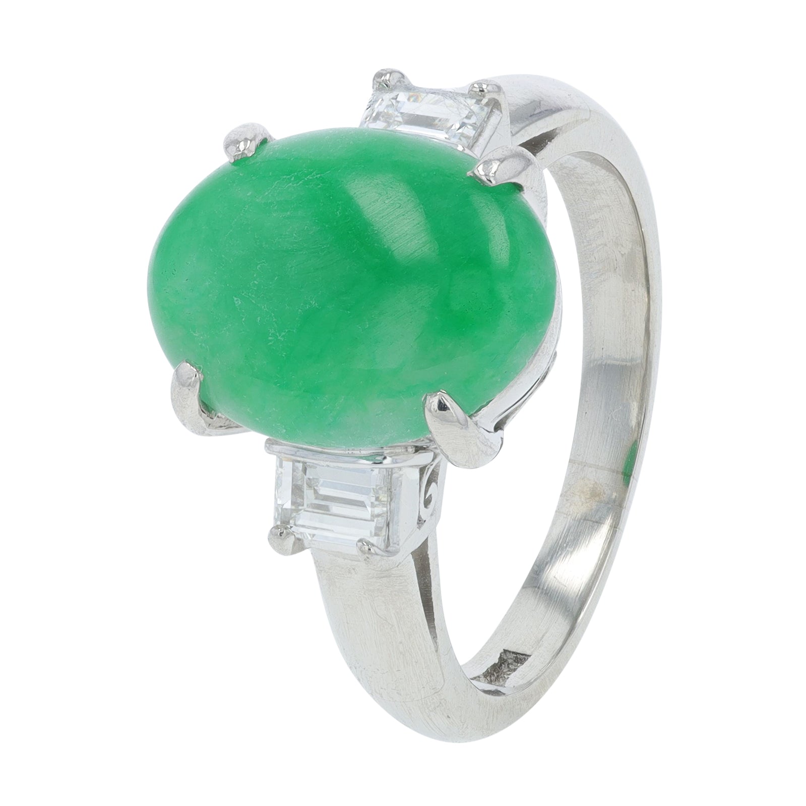 PT900 3.52 CT Jade Ring