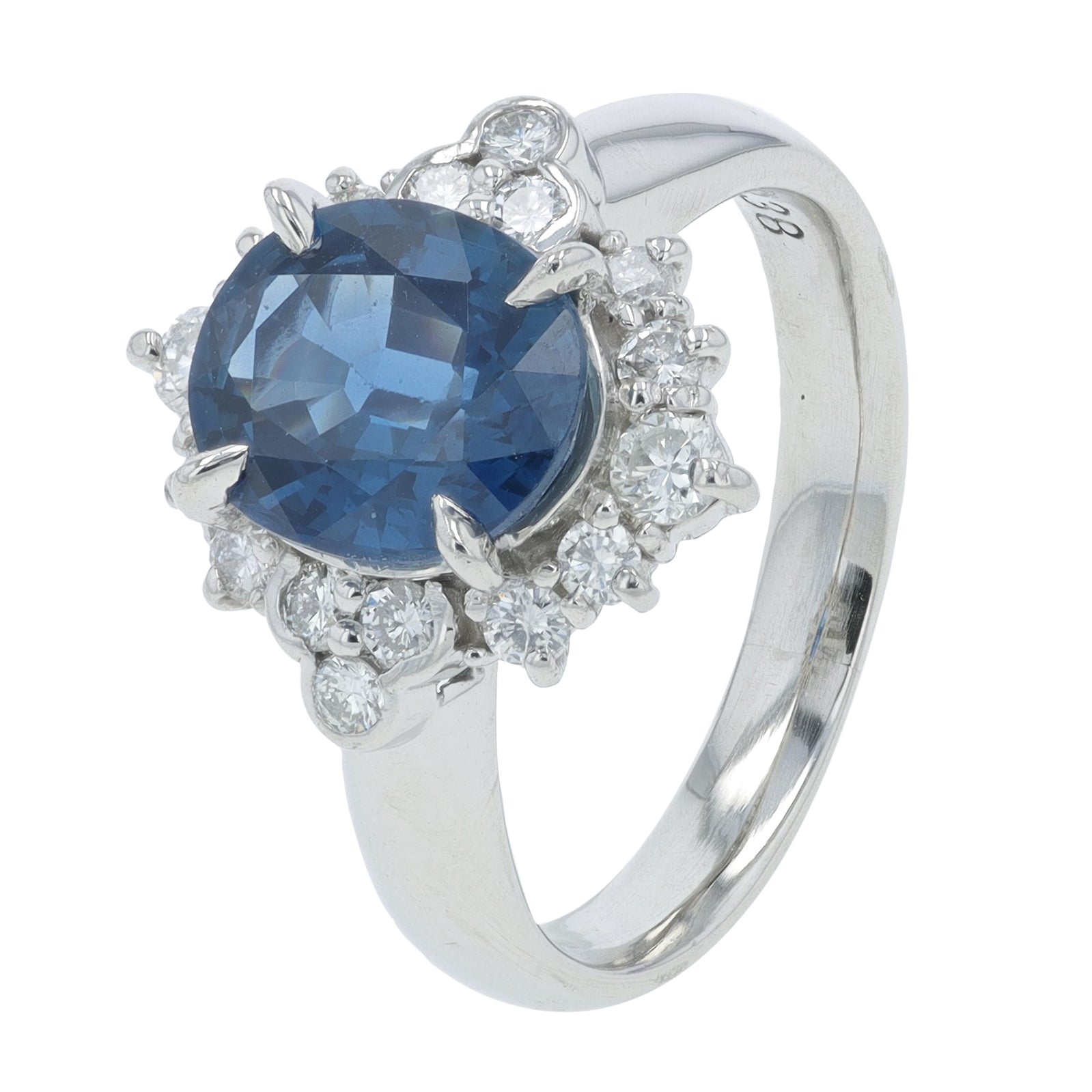 PT900 2.45 CTW Sapphire Ring