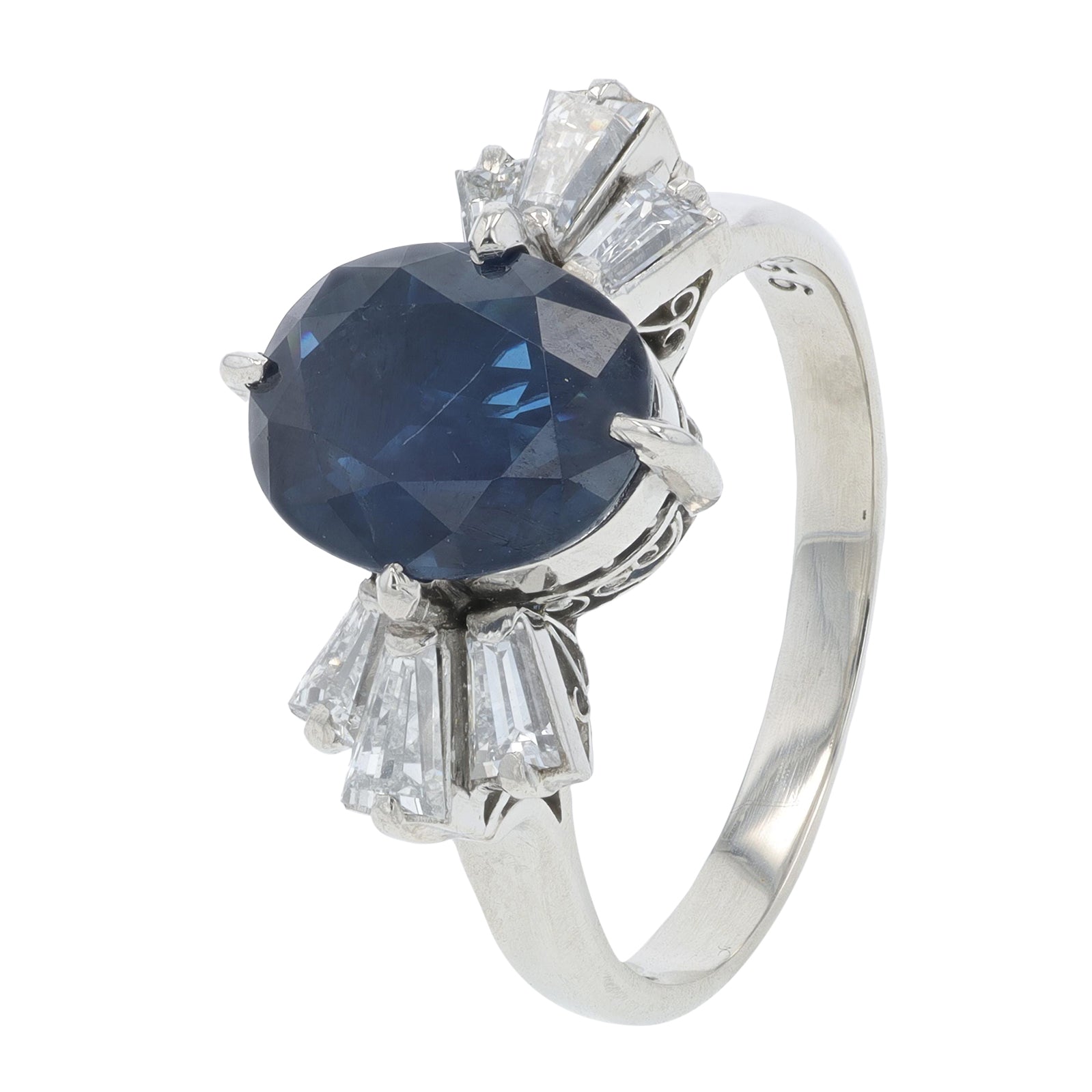 PT900 3.25 CTW Sapphire Ring