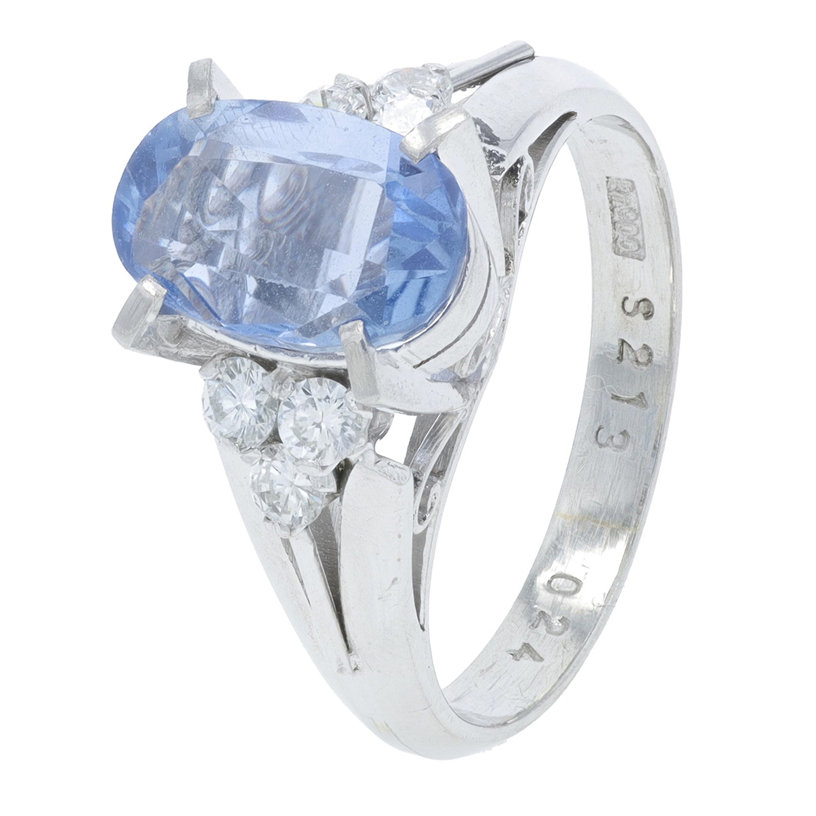 PT900 2.13 CTW Sapphire Ring