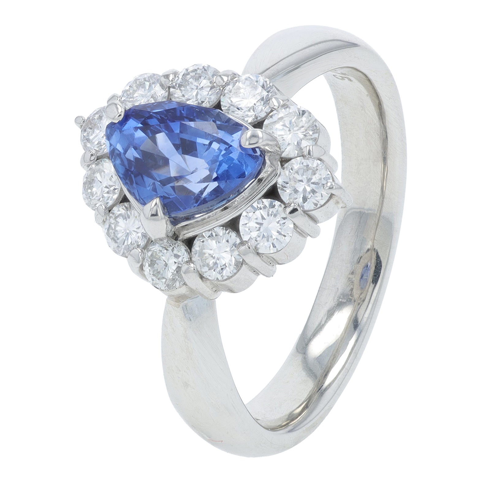 PT900 1.90 CTW Sapphire Ring