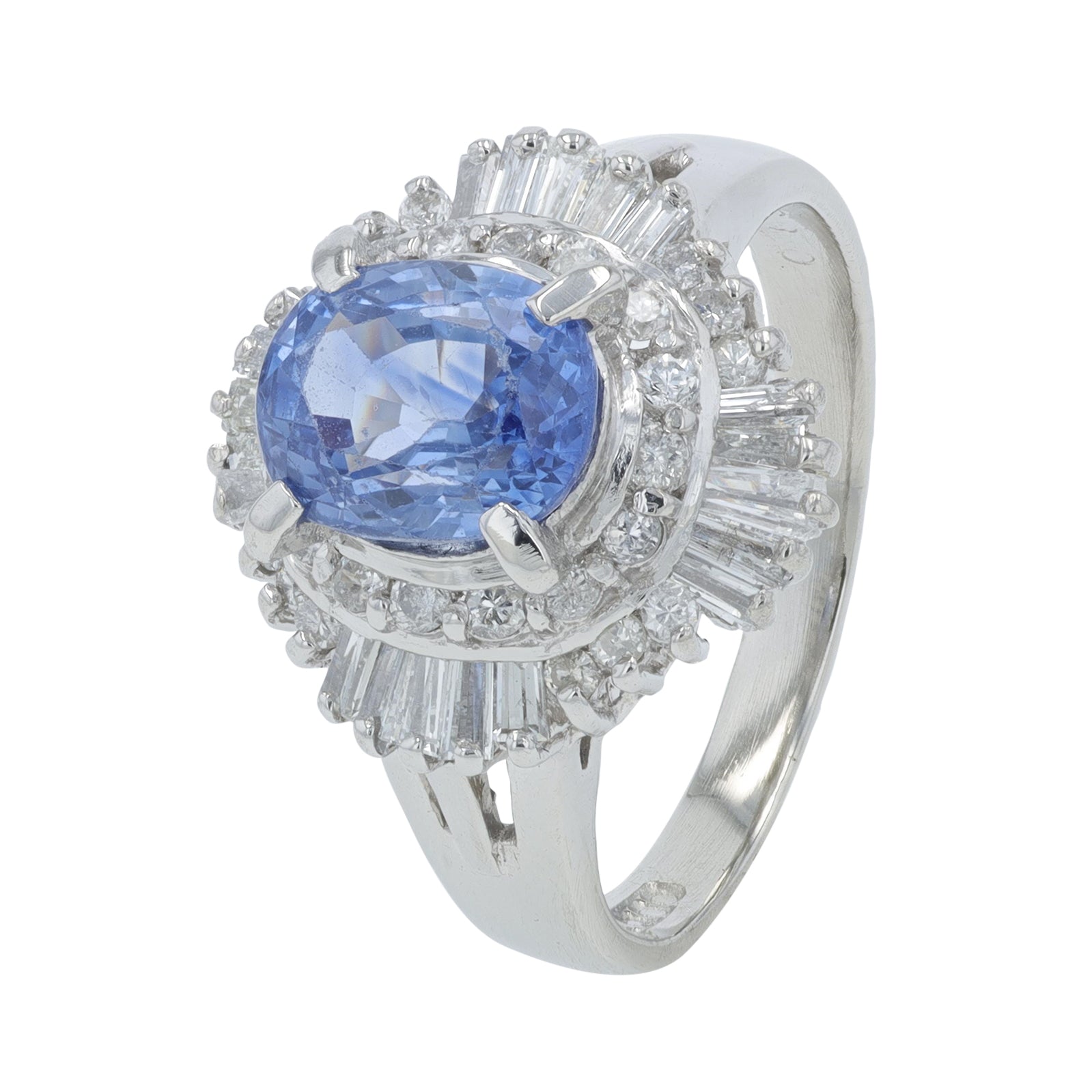 PT900 1.91 CTW Sapphire Ring