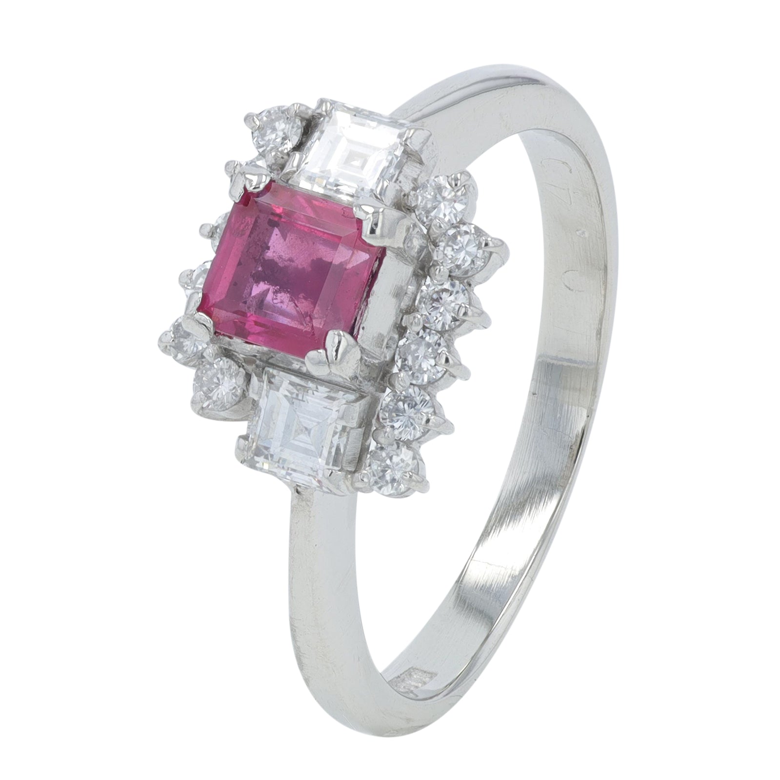 PT900 .45 CT Ruby Ring