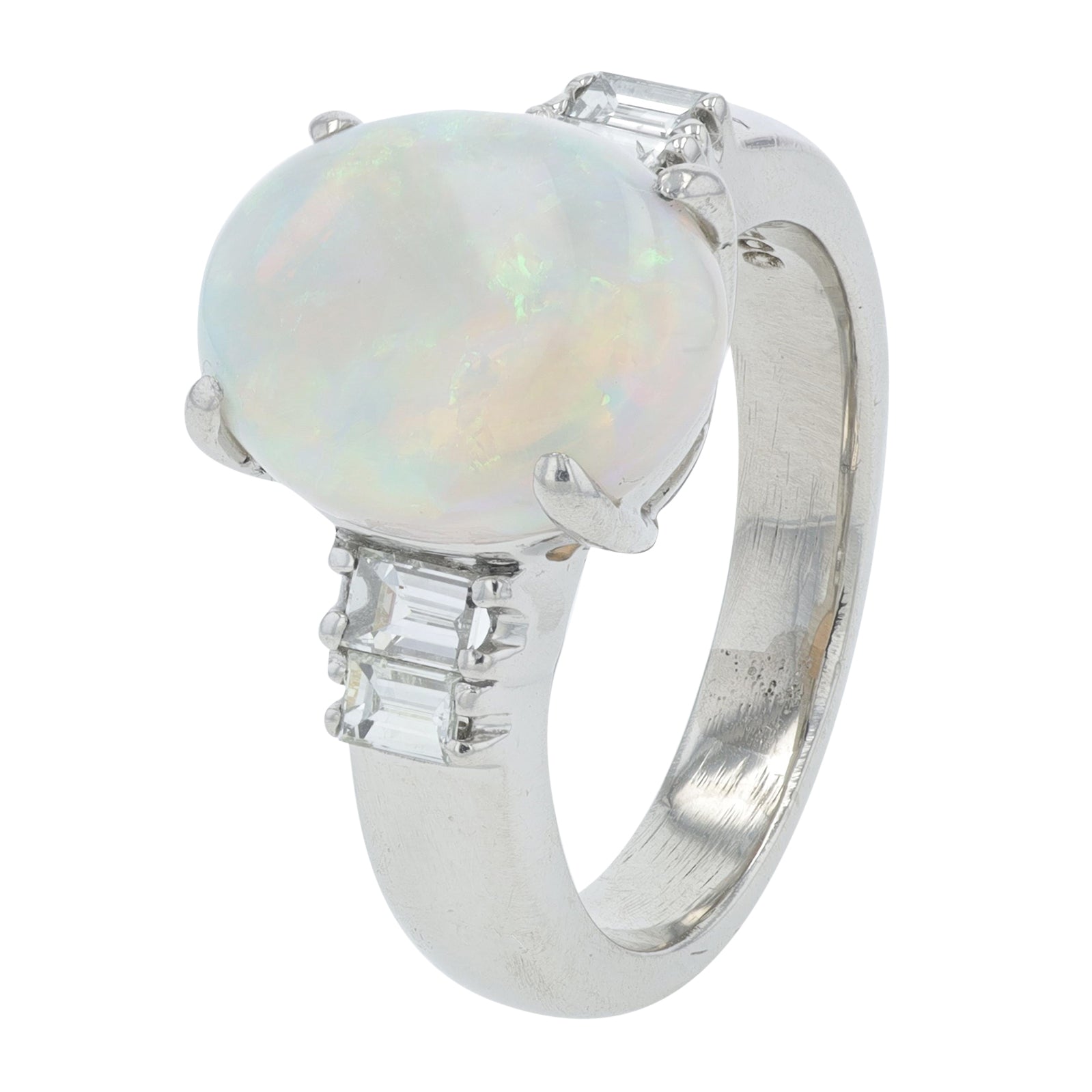 PT900 3.29 CT Opal Center Ring