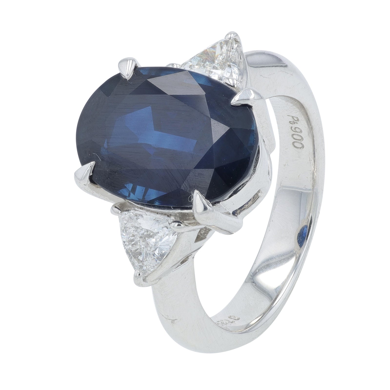 PT900 7.29 CTW Sapphire Ring